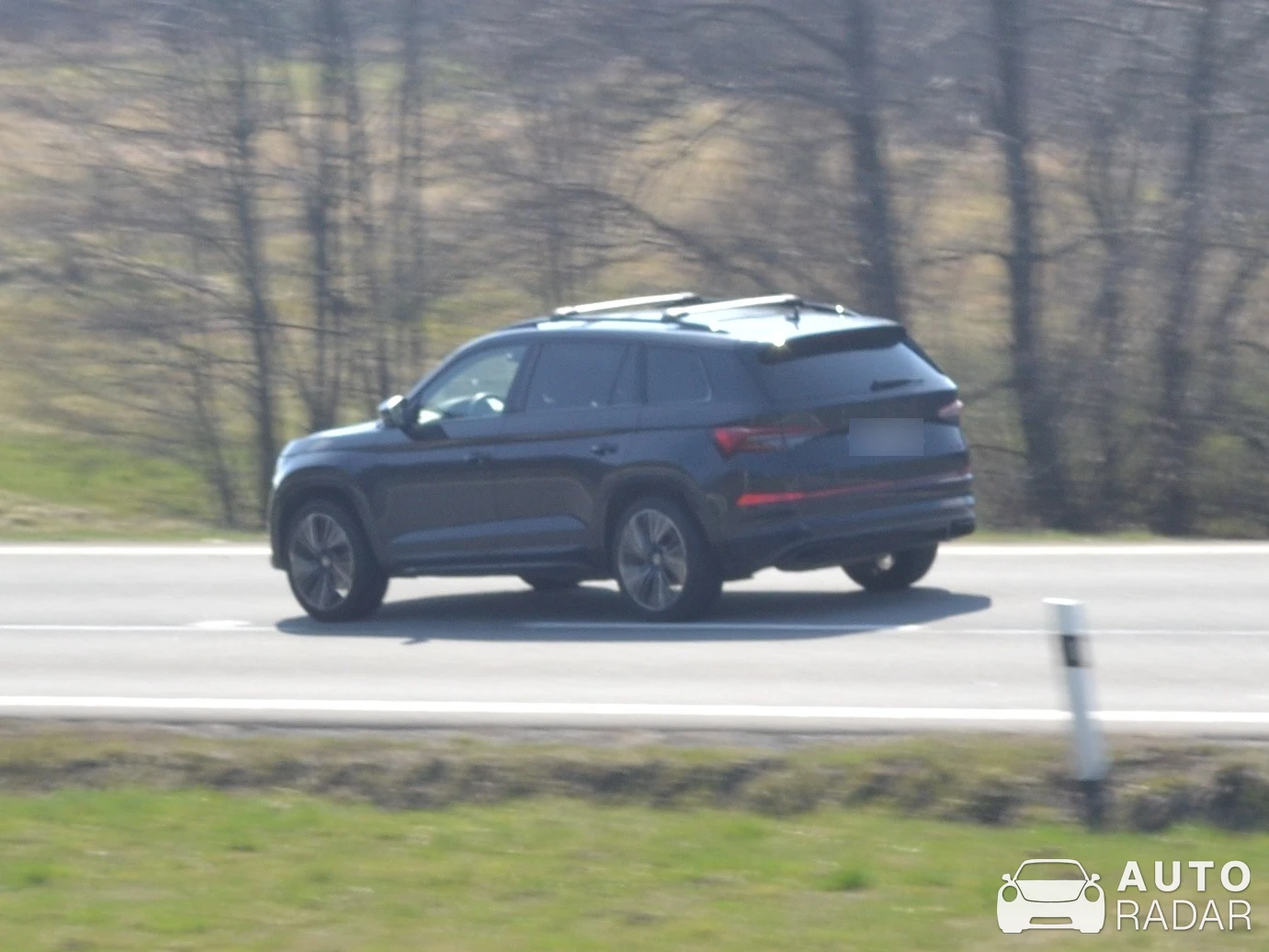 Škoda Kodiaq spotted in Březová