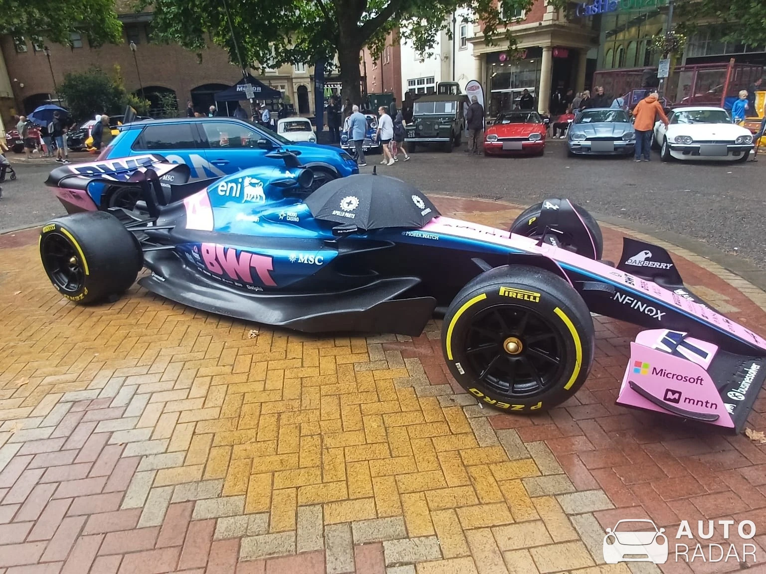 Alpine A110 S 2022 F1 Team Edition spotted in Banbury