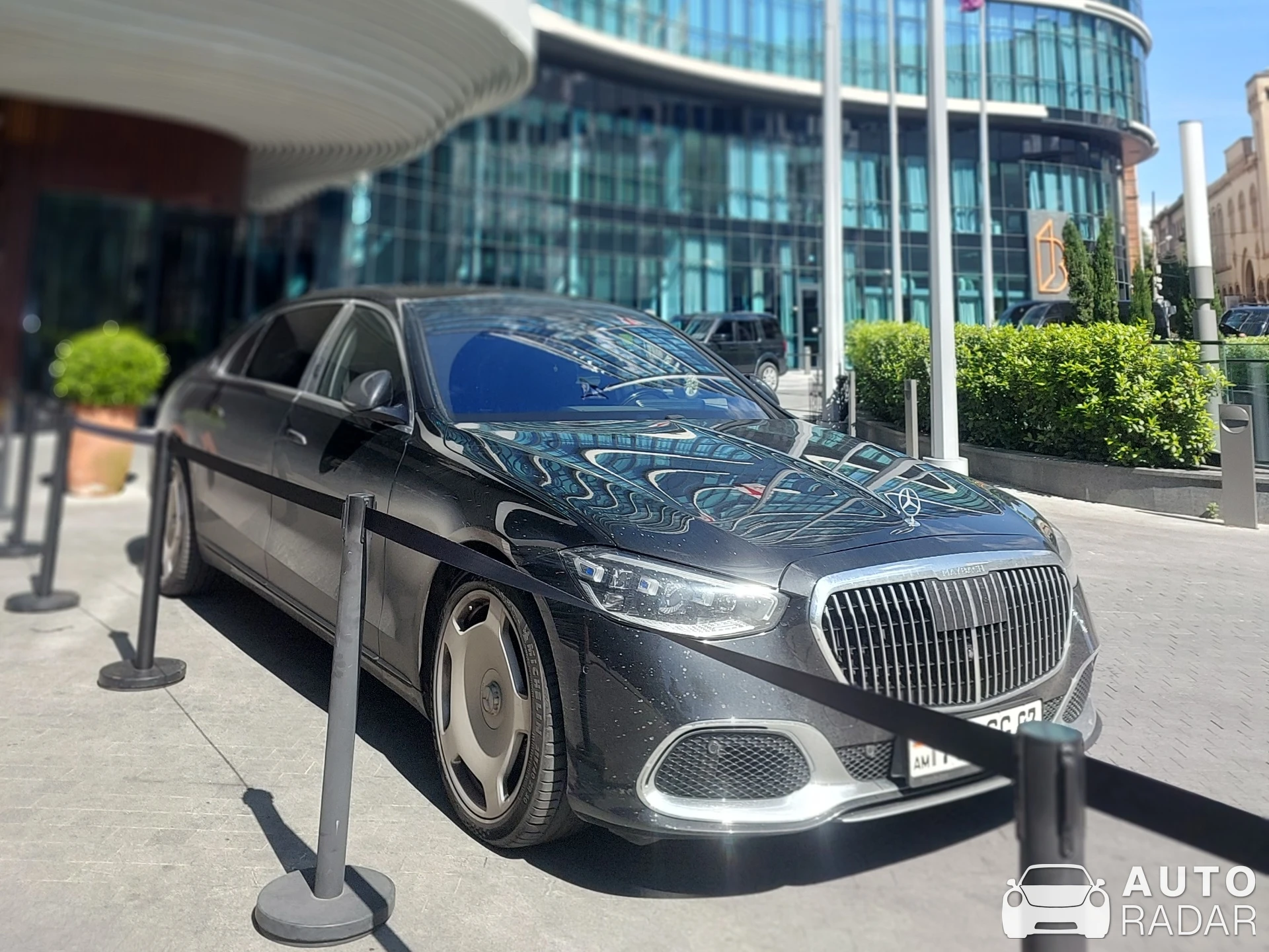 Mercedes-Maybach S 580 spotted in Tbilisi