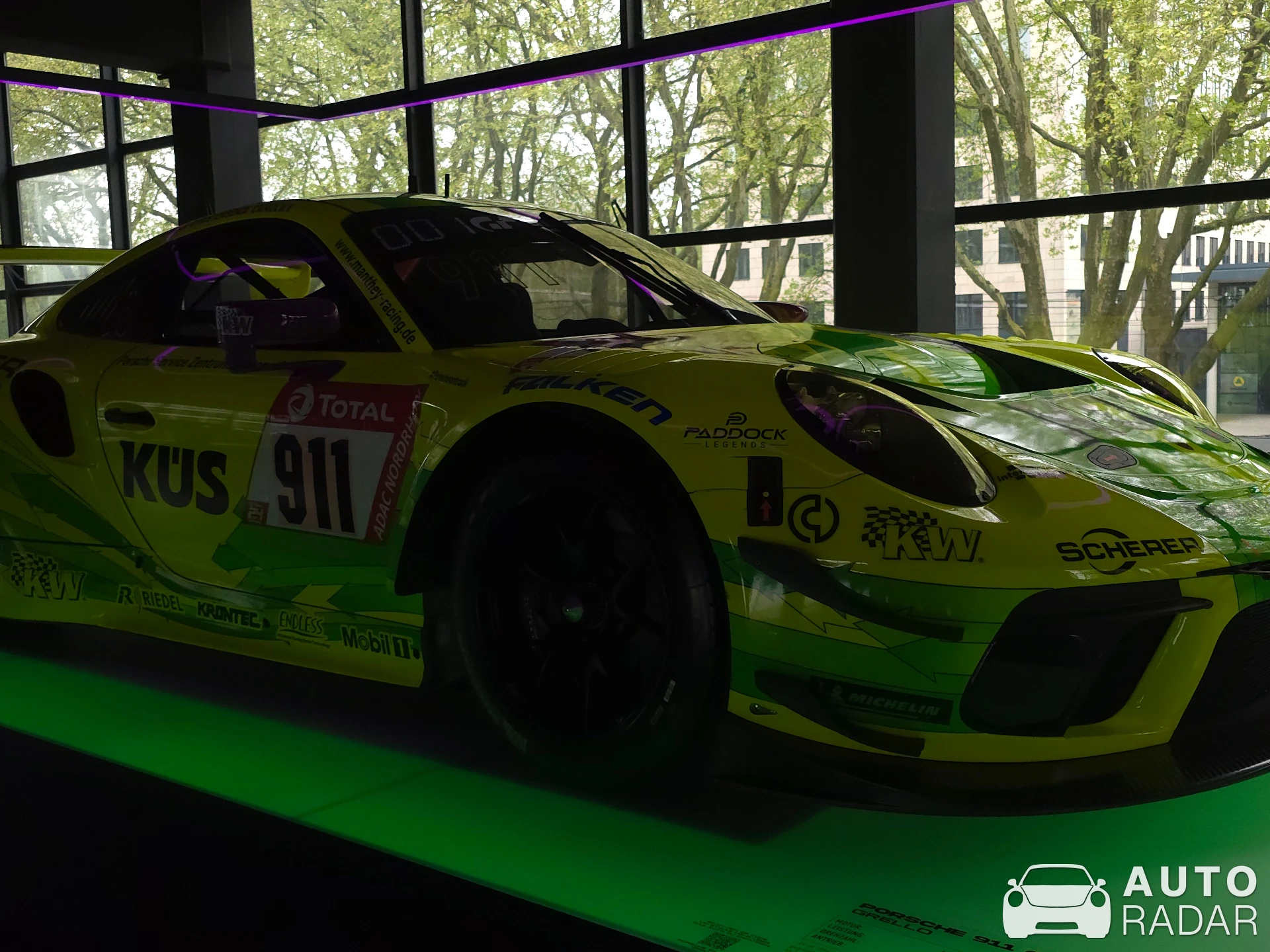 Porsche 991 GT3 R spotted in Dortmund