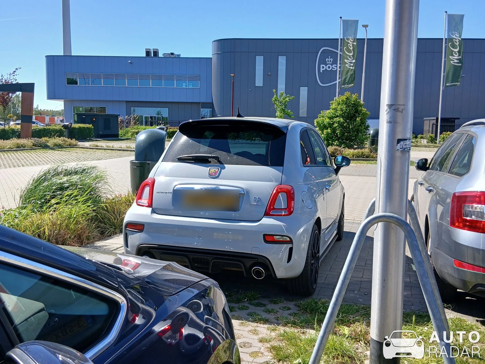Abarth 595 spotted in Gorinchem