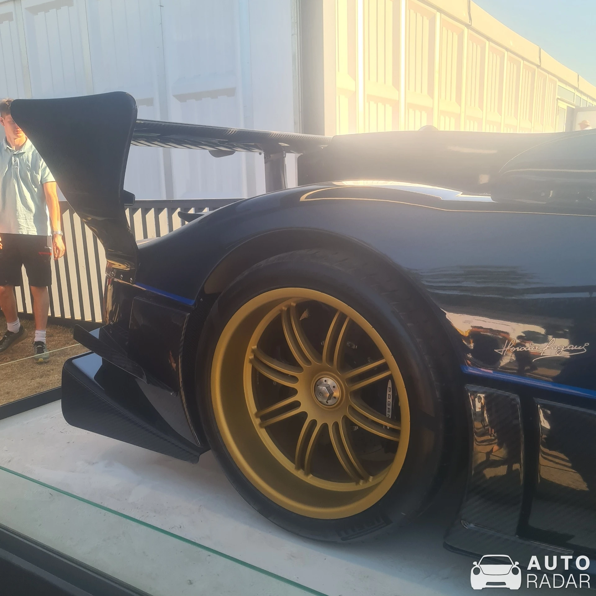 Pagani Zonda Revolución spotted