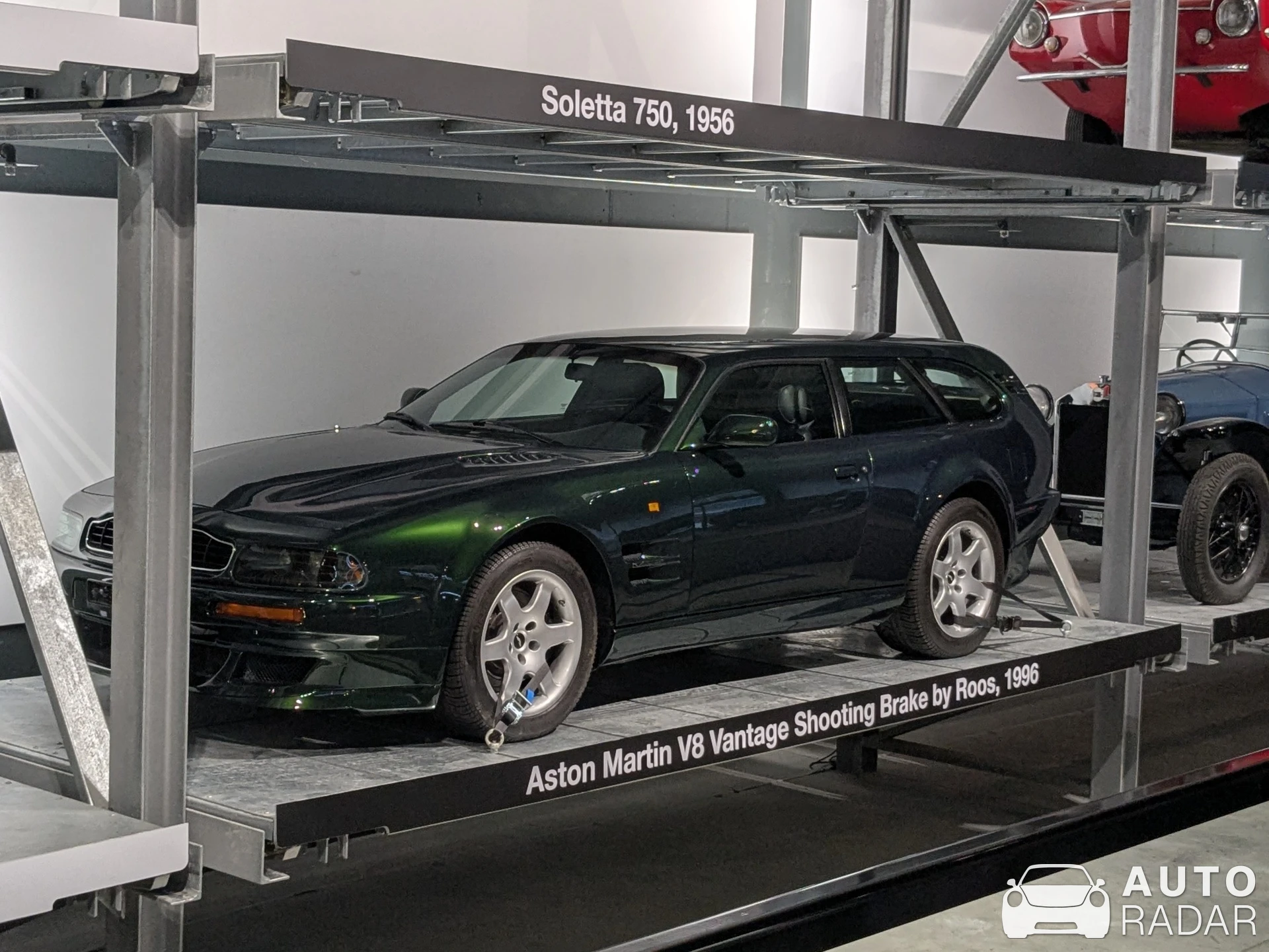 Aston Martin V8 Shooting Brake spotted in Lucerne