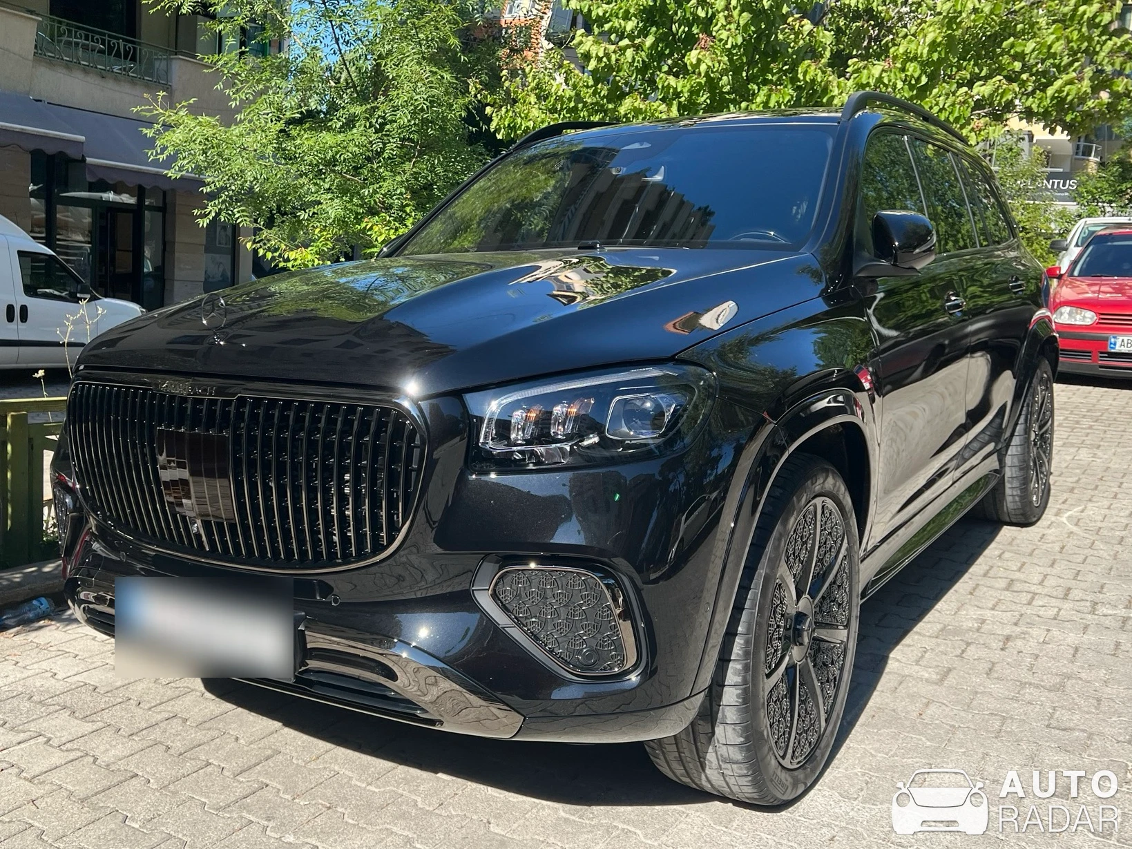 Mercedes-Maybach GLS 600 Night Series spotted in Tirana