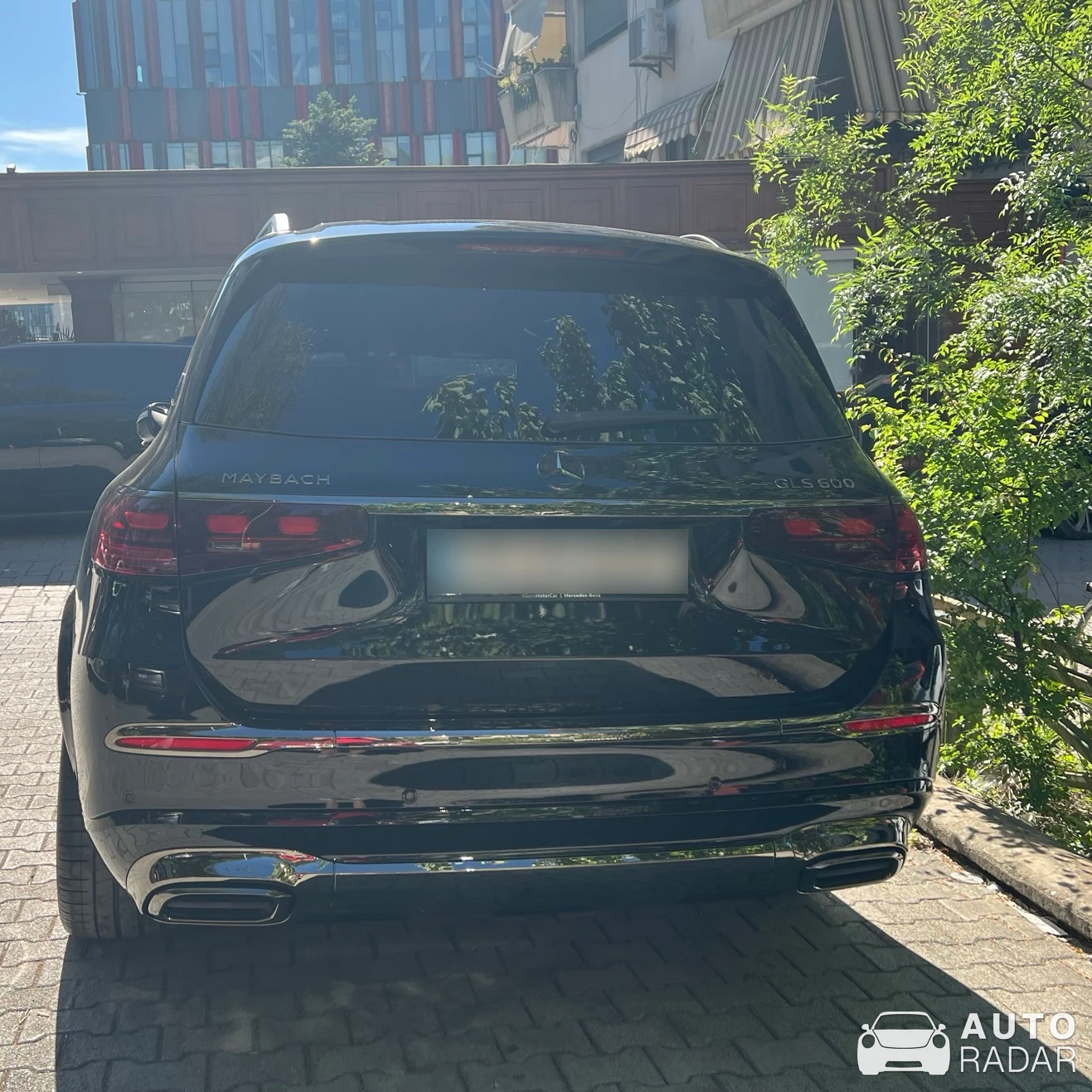Mercedes-Maybach GLS 600 Night Series spotted in Tirana