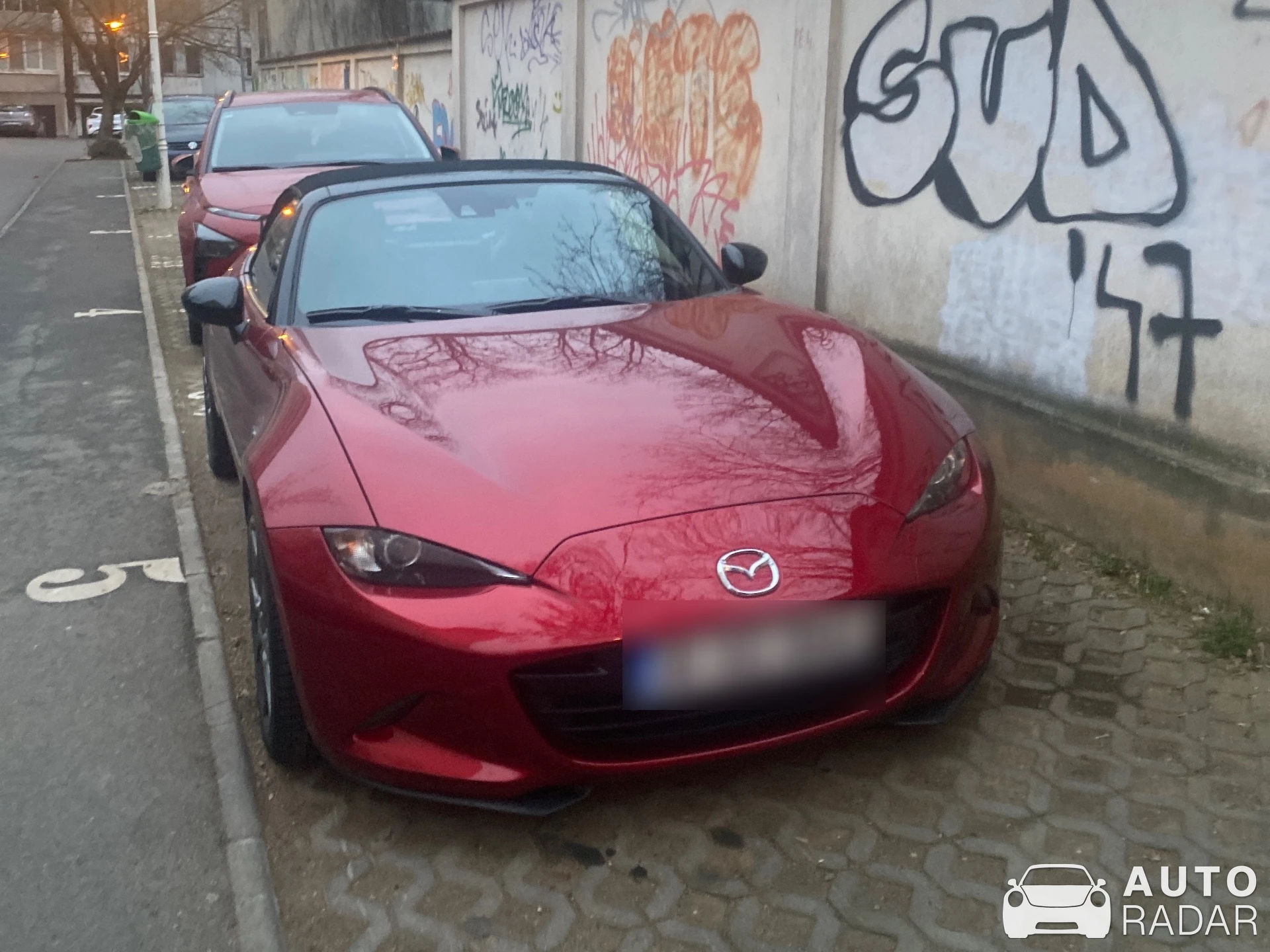 Mazda MX-5 spotted in București, România