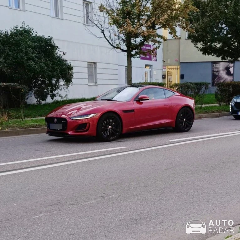 Jaguar F-Type S Coupé spotted in Okres Znojmo, Czechia
