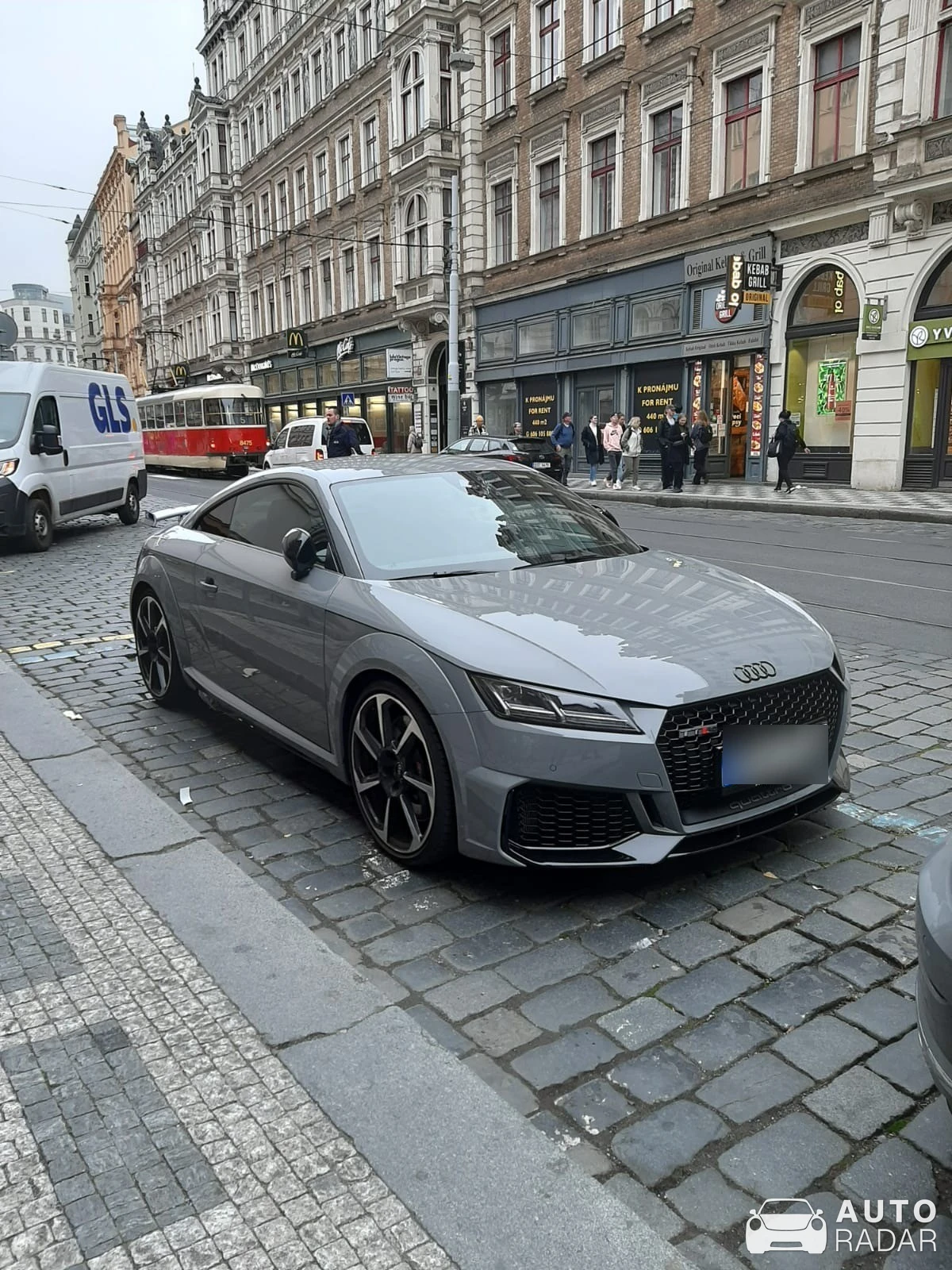 Audi TT-RS 8S spotted in Praha 1, Czechia