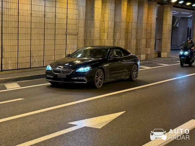 BMW 6 Series F12 Cabriolet spotted in Monaco