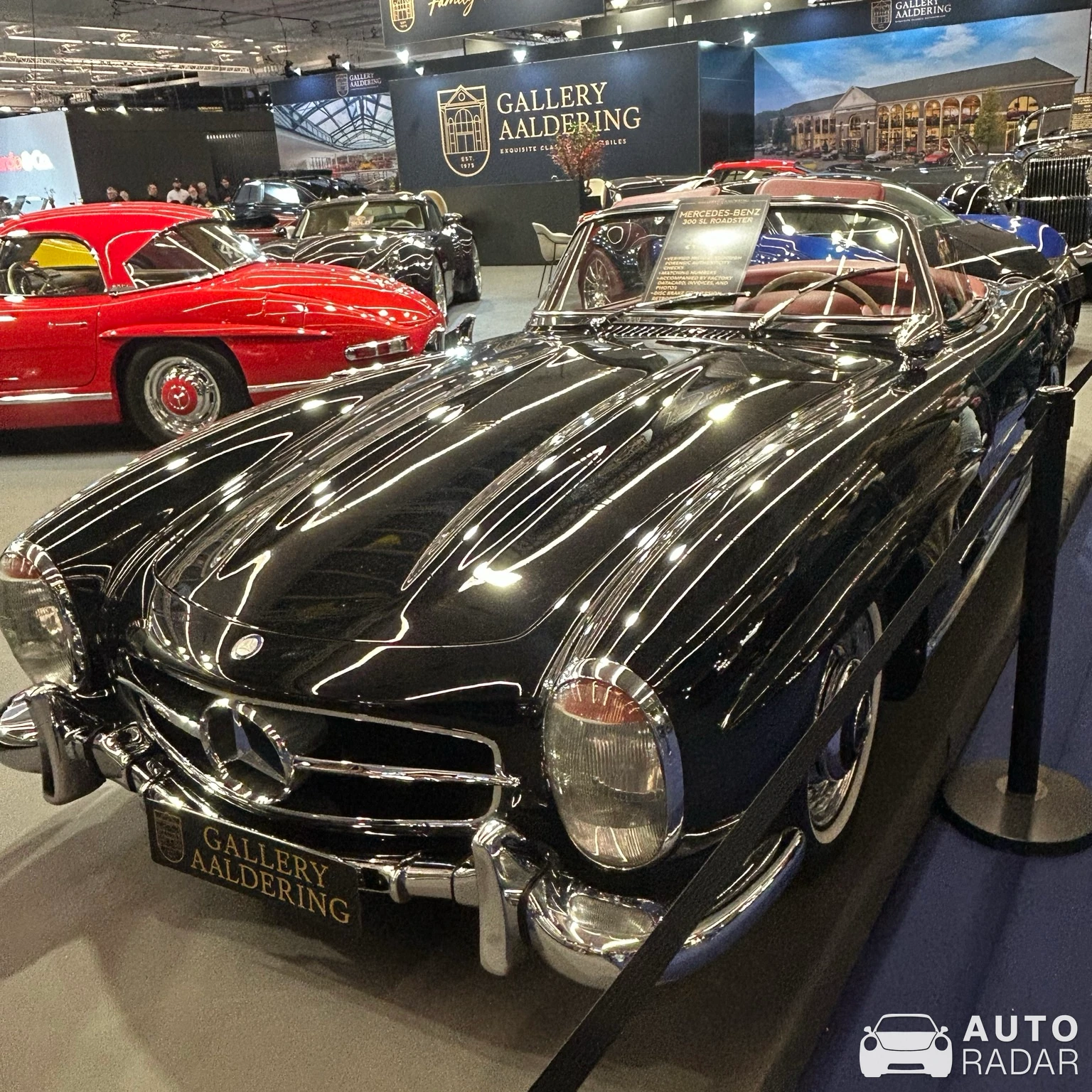 Mercedes-Benz 300SL Roadster spotted in Paris, France