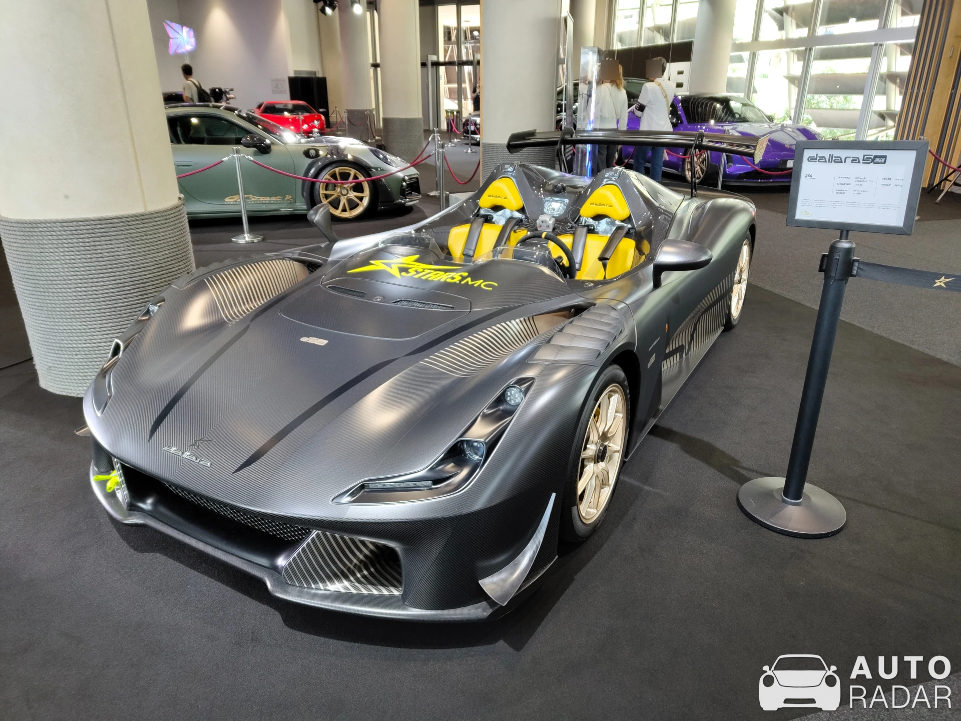 Dallara Stradale D50 spotted in Monaco