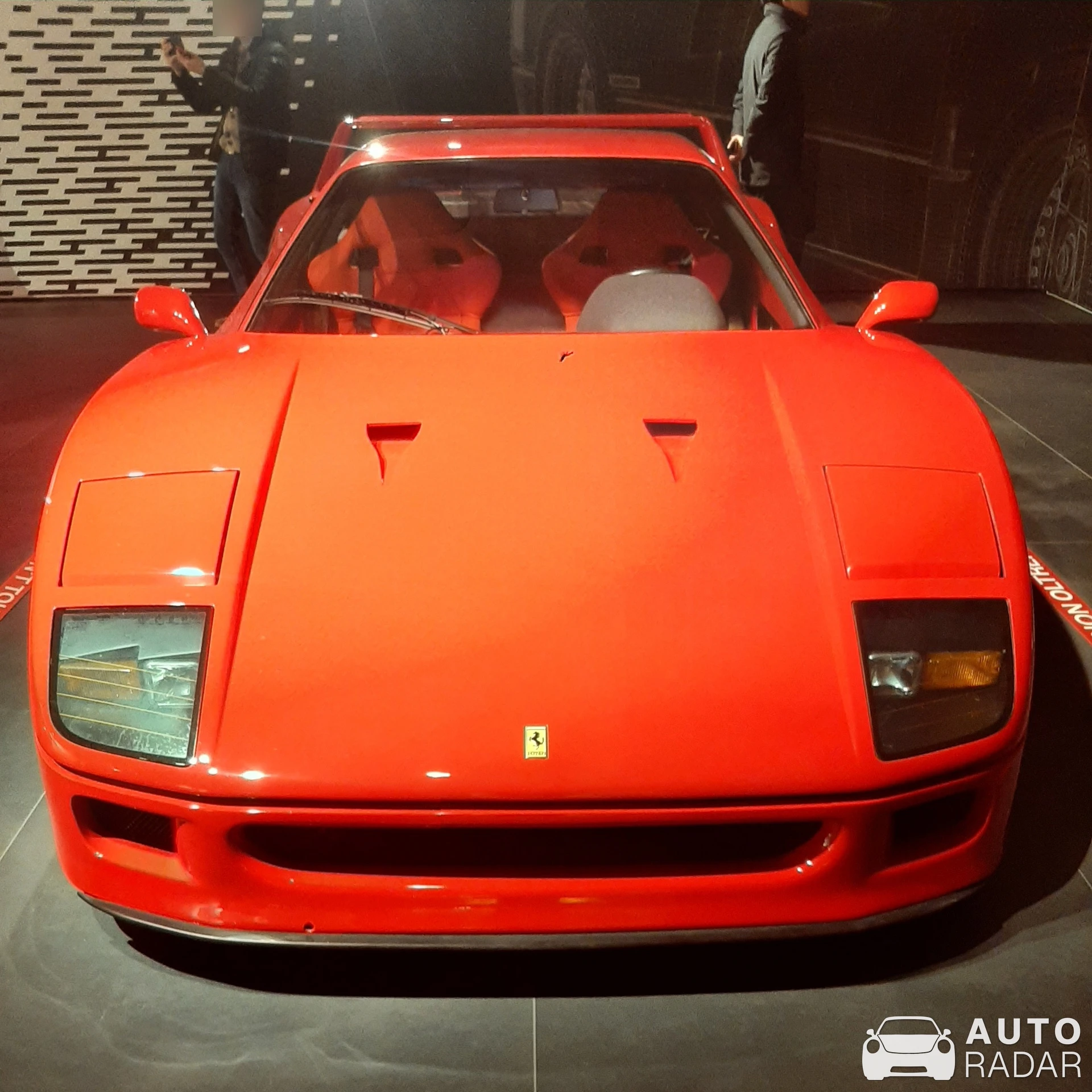 Ferrari F40 spotted in Maranello, Italy