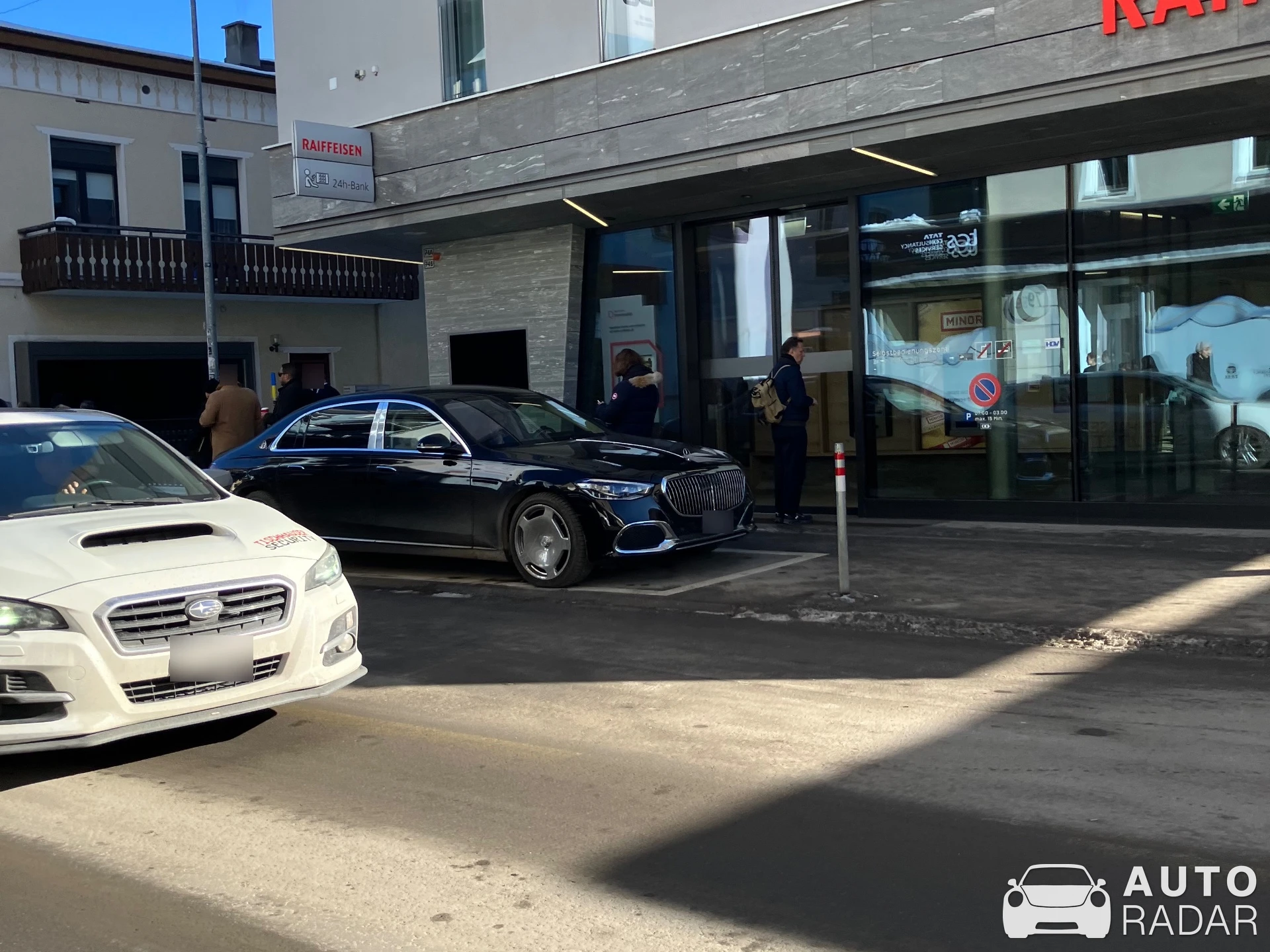Mercedes-Maybach S 680 spotted in Davos, Switzerland