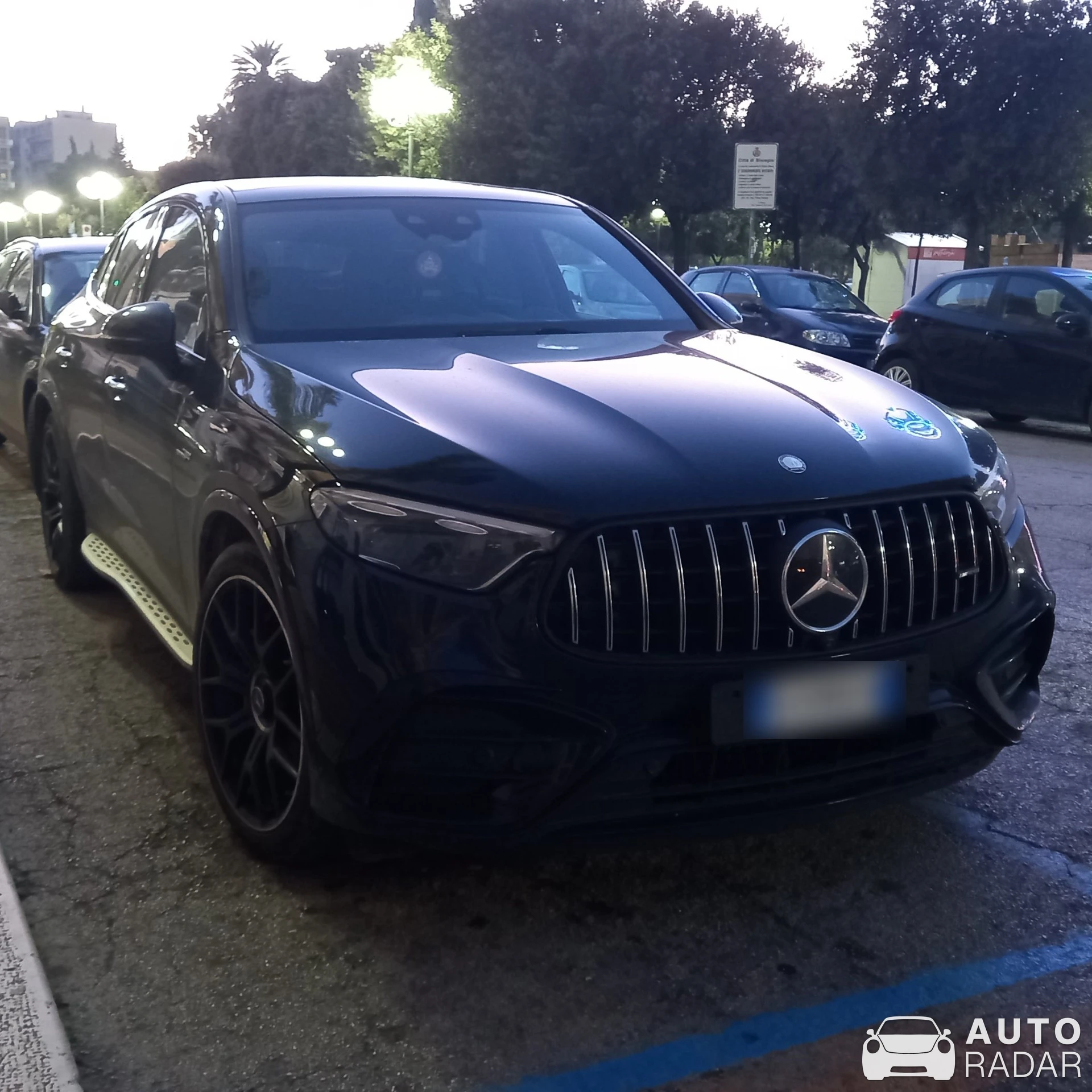Mercedes-AMG GLC 63 S Coupé C253 2018 spotted in Bisceglie, Italy