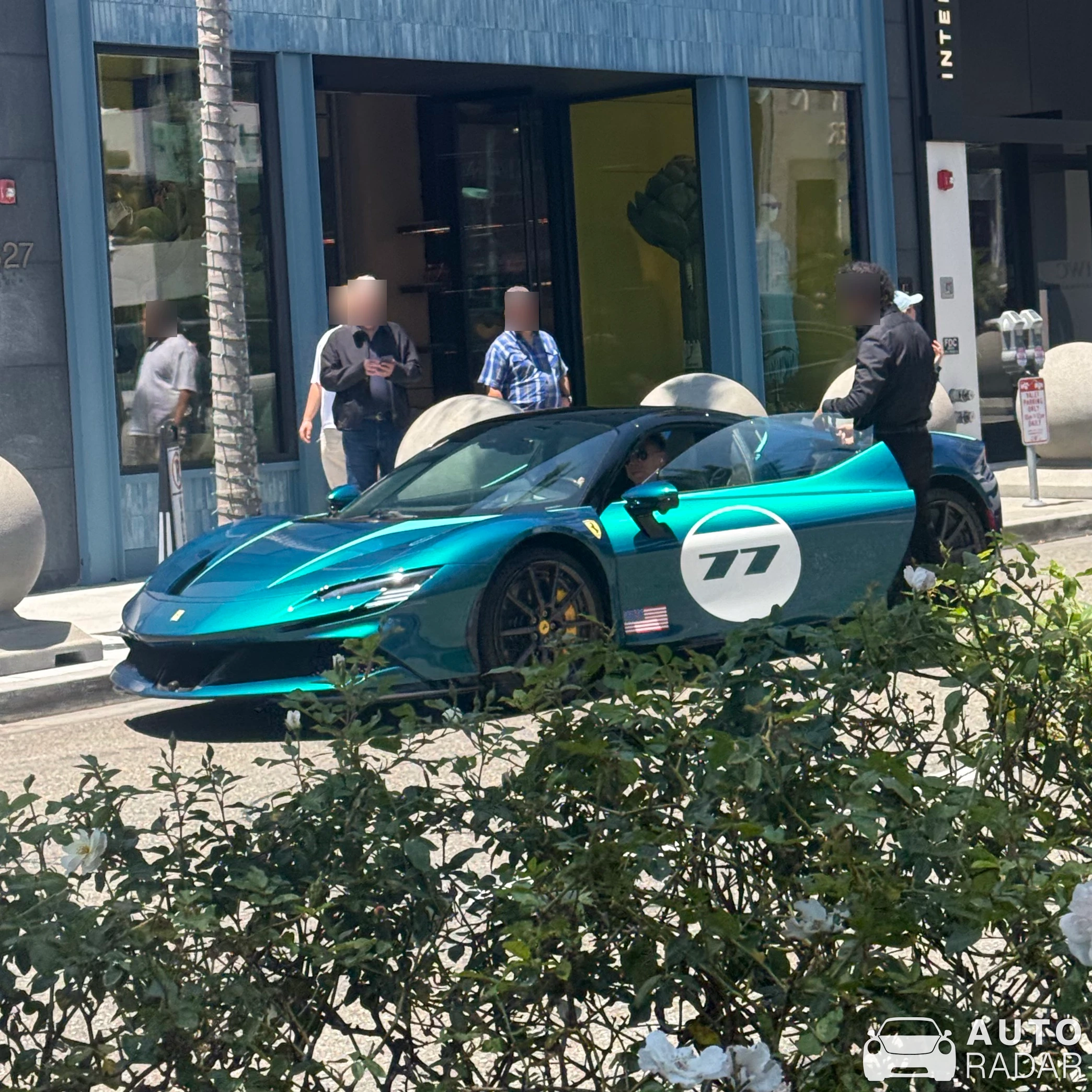 Ferrari SF90 Spider Cavalcade 10th Anniversary Edition spotted in Beverly Hills