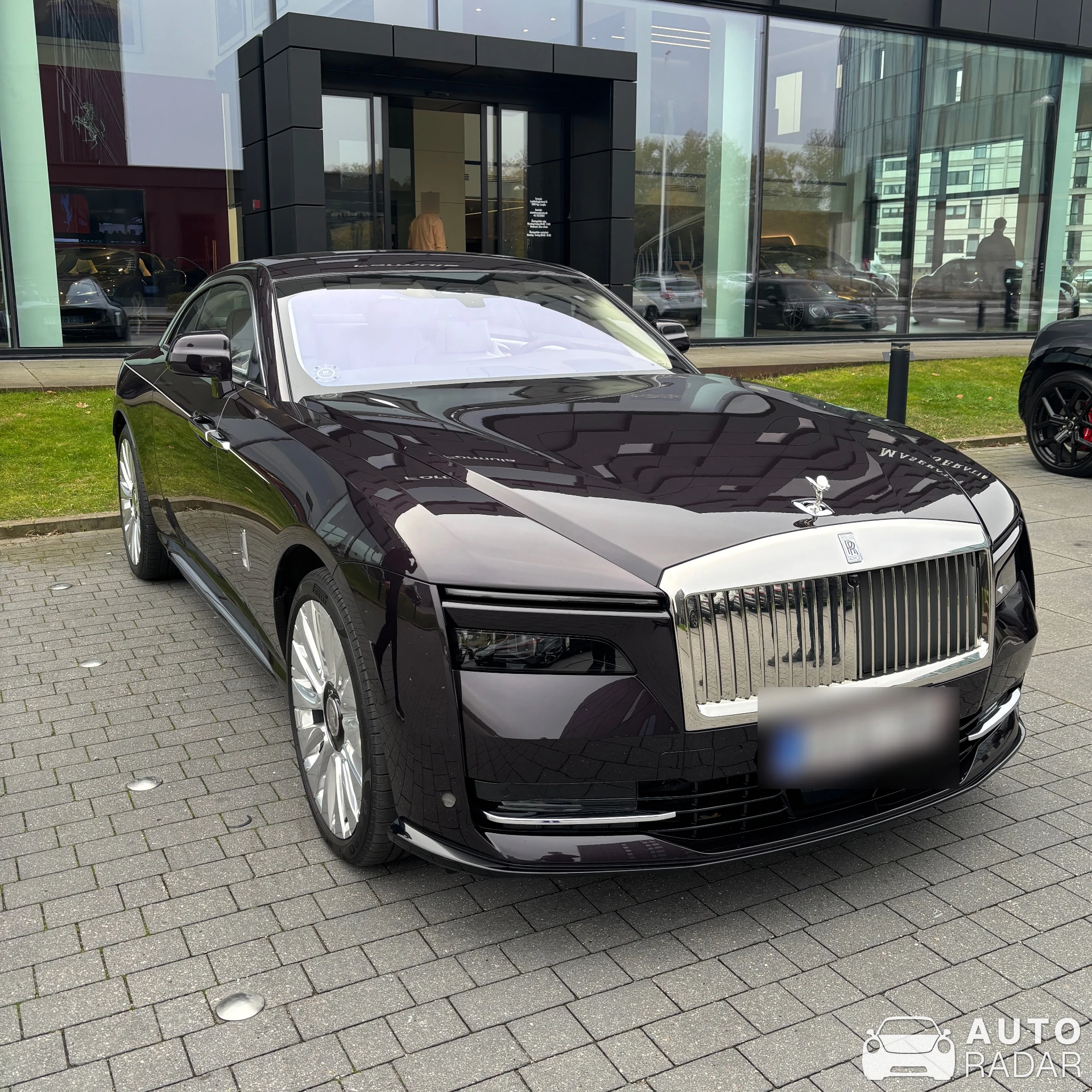 Rolls-Royce Spectre spotted in Kongens Lyngby, Danmark