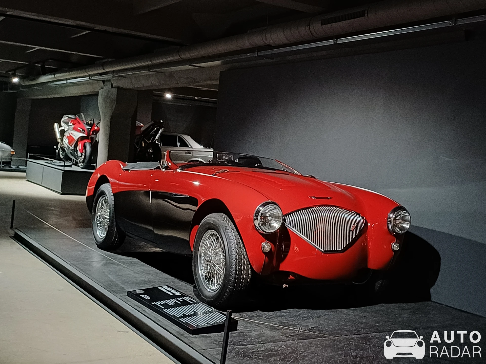 Austin-Healey 1956 M 100 spotted in Vilnius, Lithuania