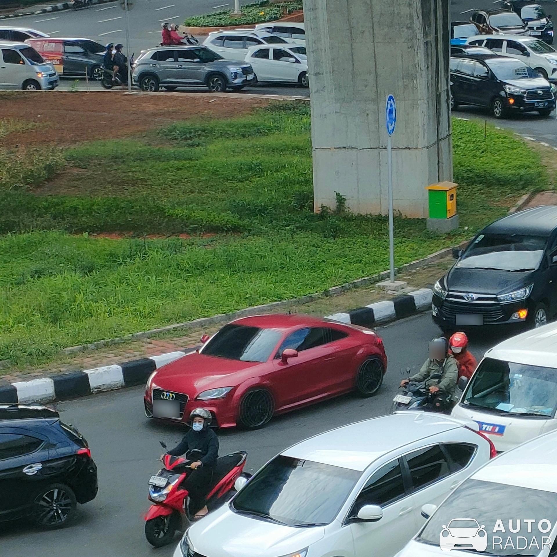Audi TT spotted in North Jakarta City, Indonesia