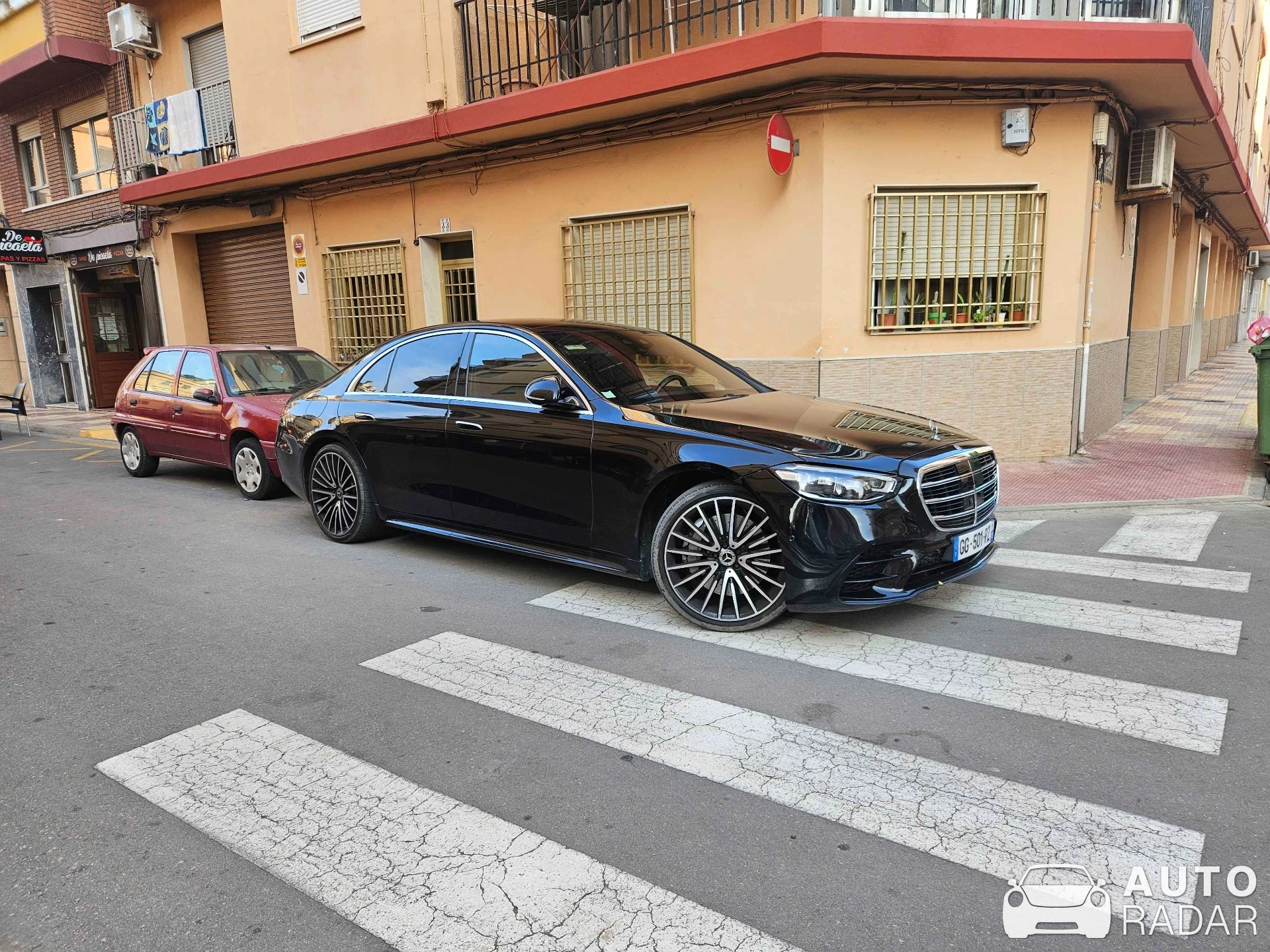 Mercedes-Benz S 500 W223 spotted in Cullera, Spain