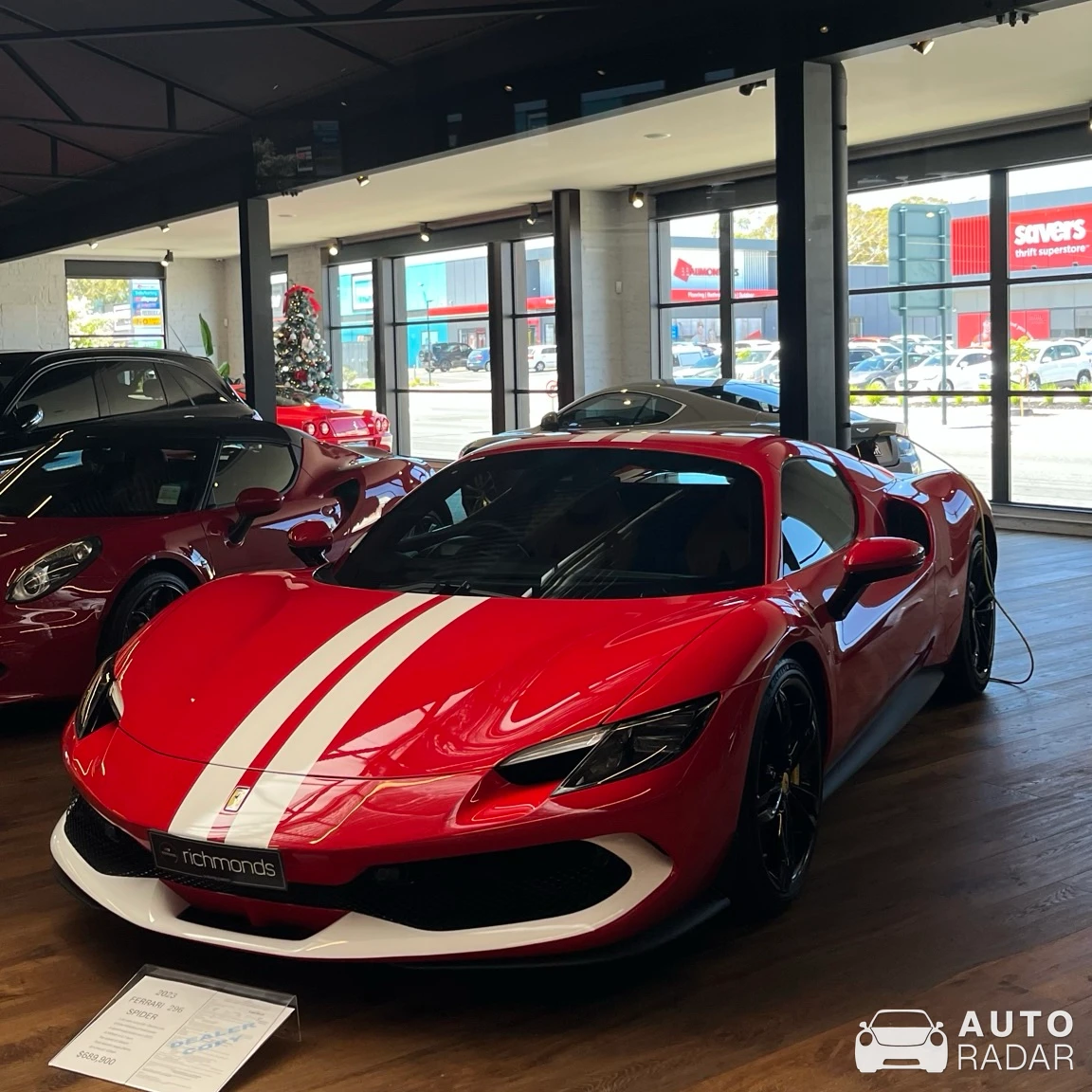 Ferrari 296 GTS spotted in Richmond, Australia