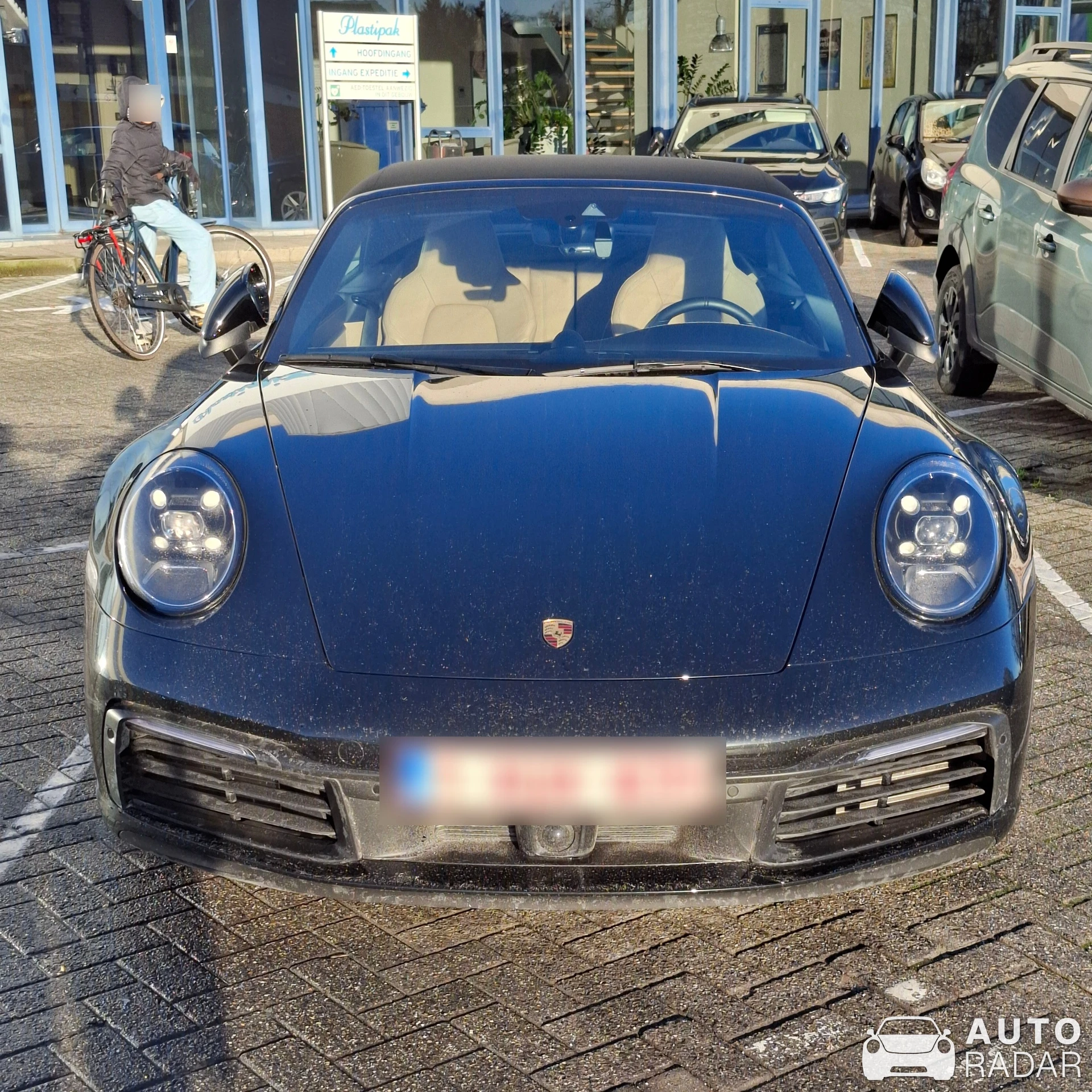 Porsche 992 Carrera S Cabriolet MkI spotted in Brecht, Belgium