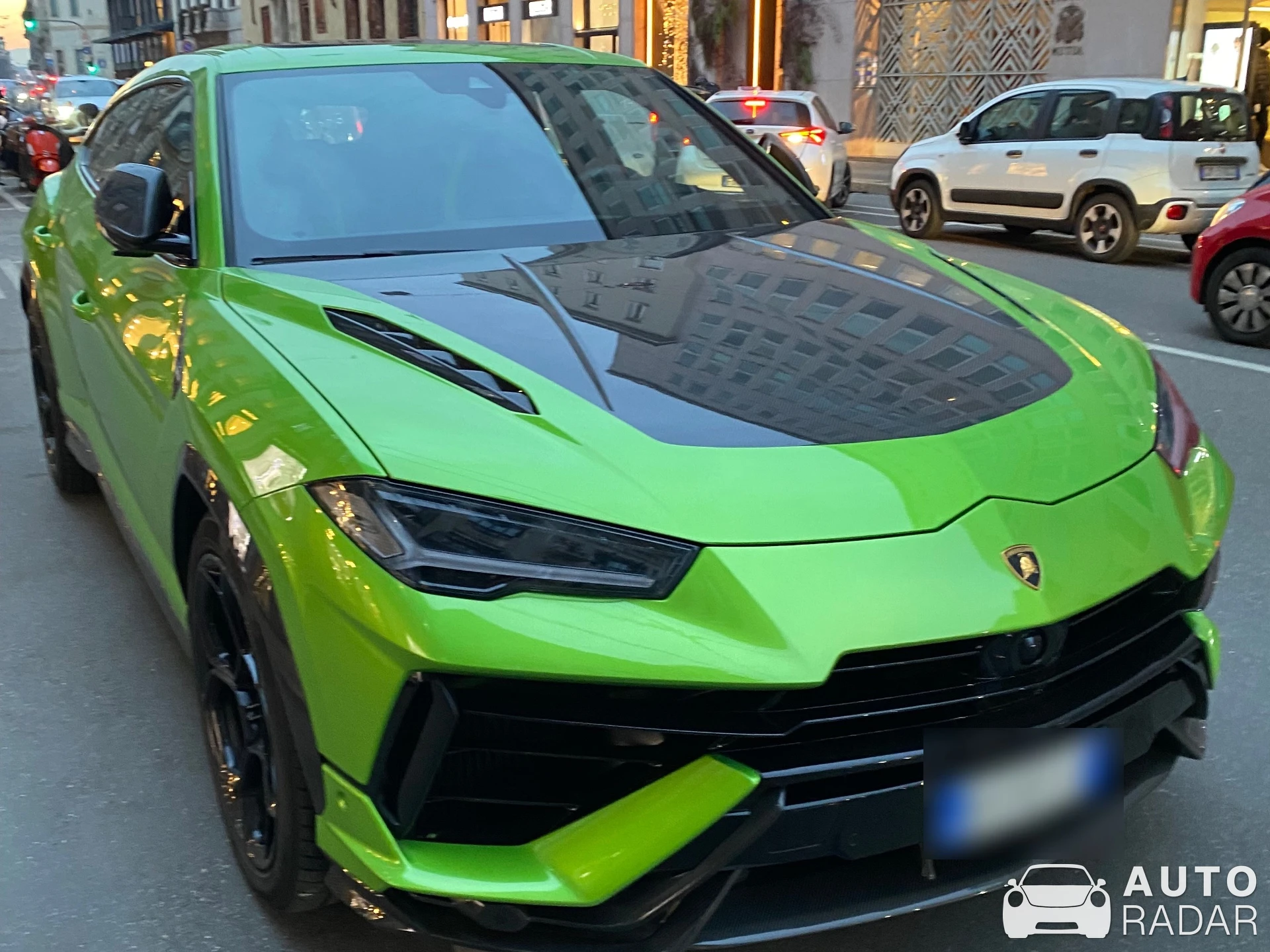 Lamborghini Urus Performante spotted in Milano, Italia