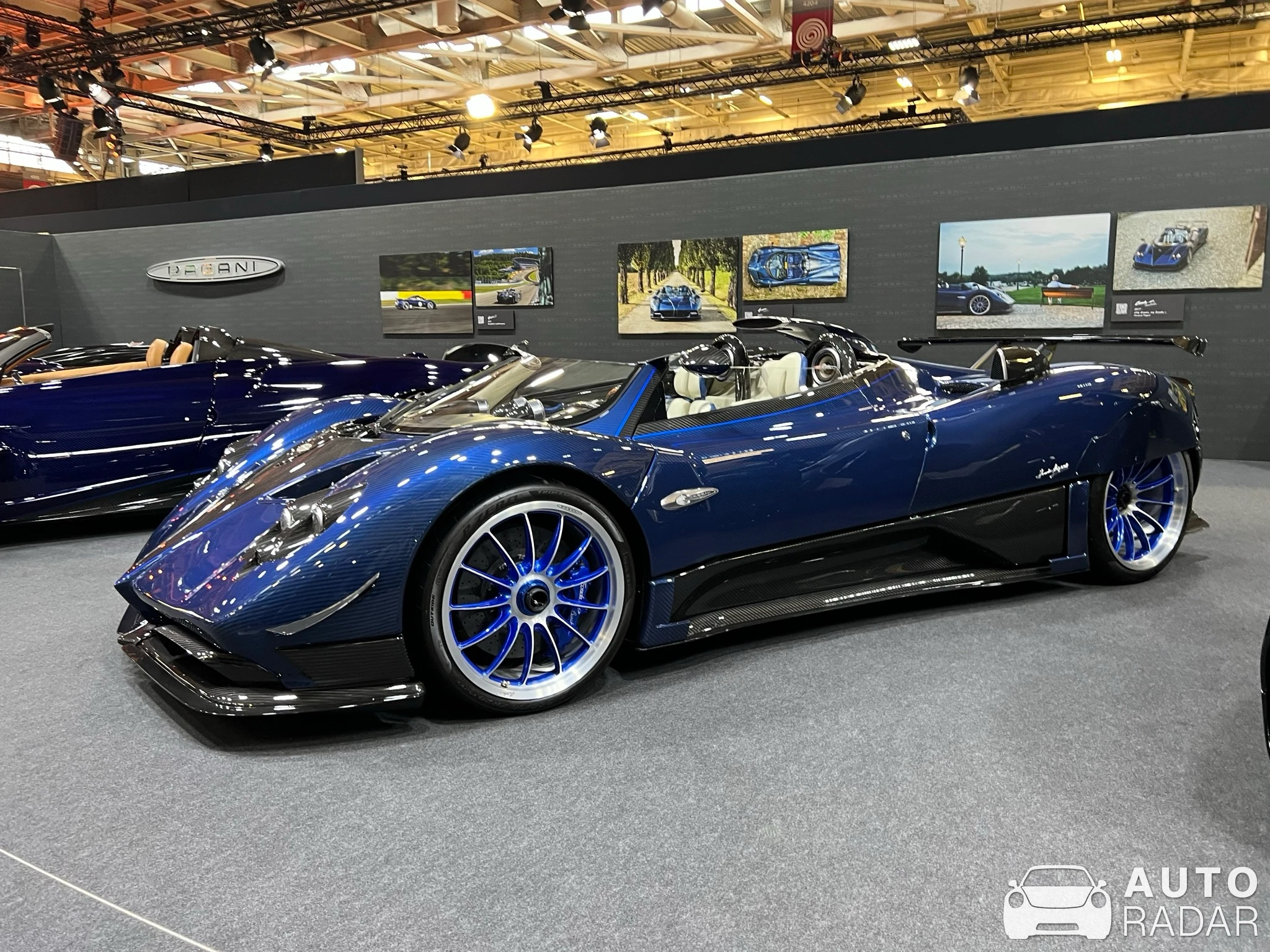 Pagani Zonda HP Barchetta spotted in Paris, France