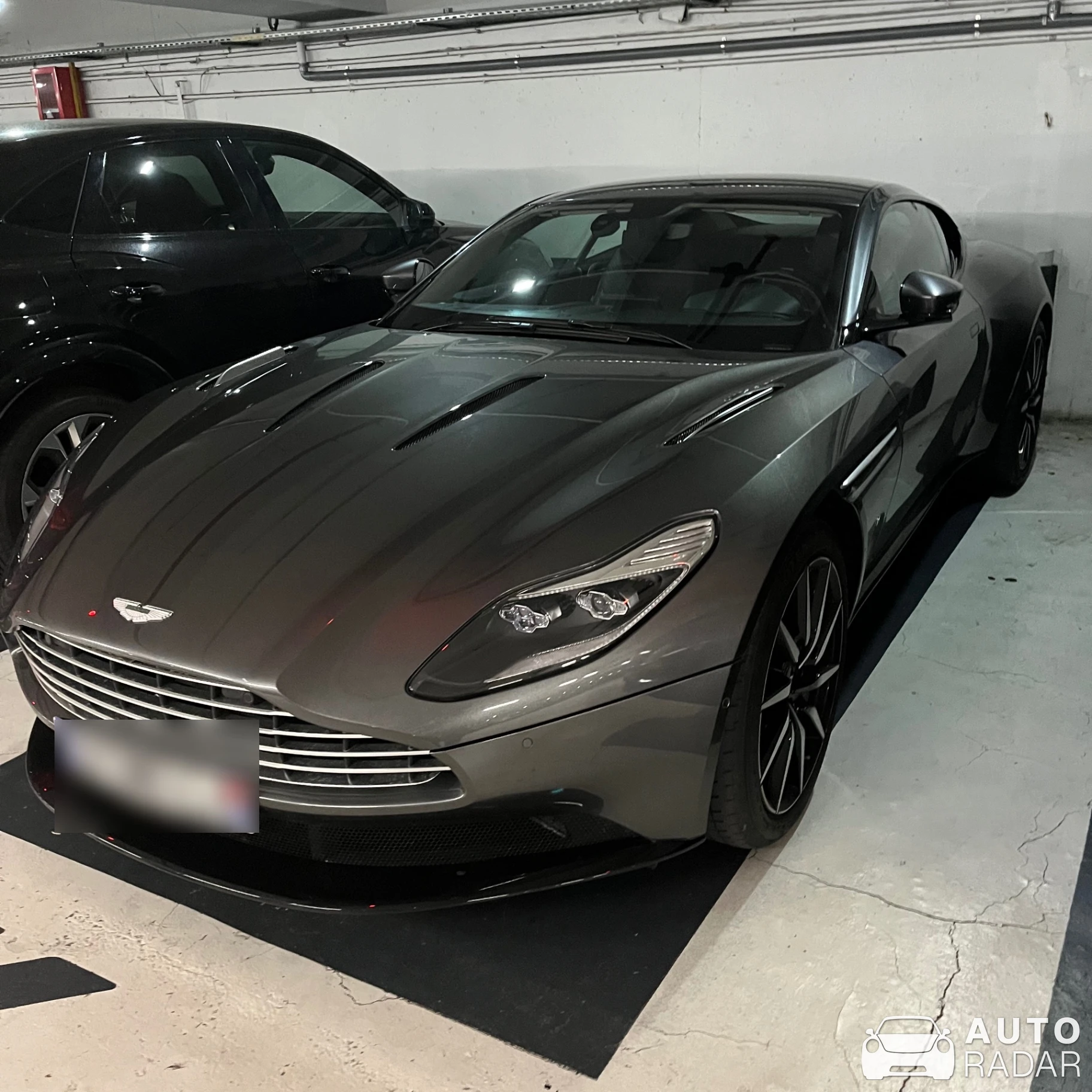 Aston Martin DB11 spotted in Barcelona, Spain