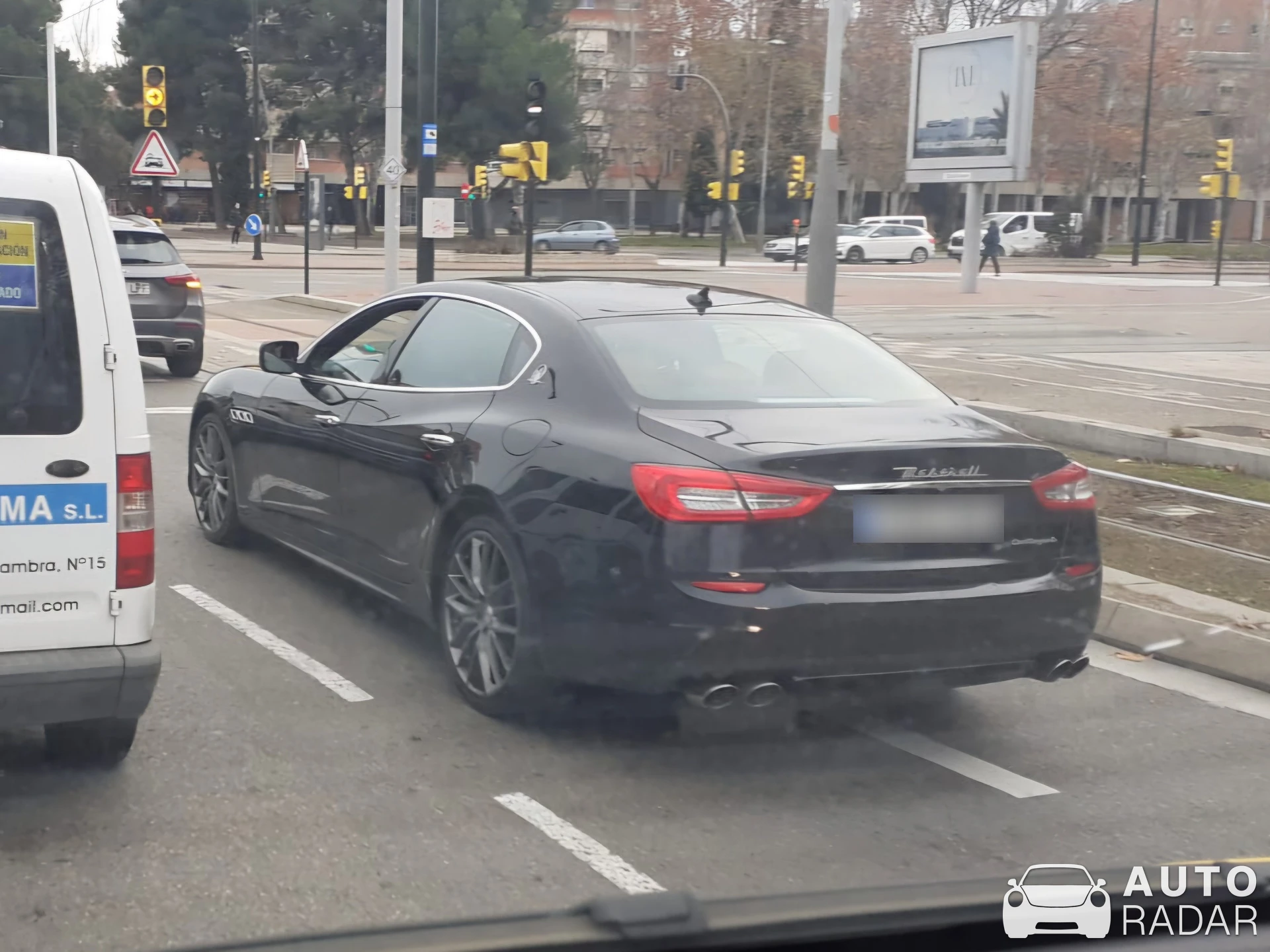 Maserati Quattroporte spotted in Zaragoza, Spain