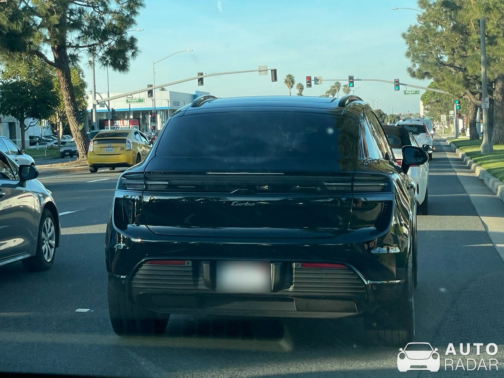 Porsche Macan Turbo spotted in Torrance, United States