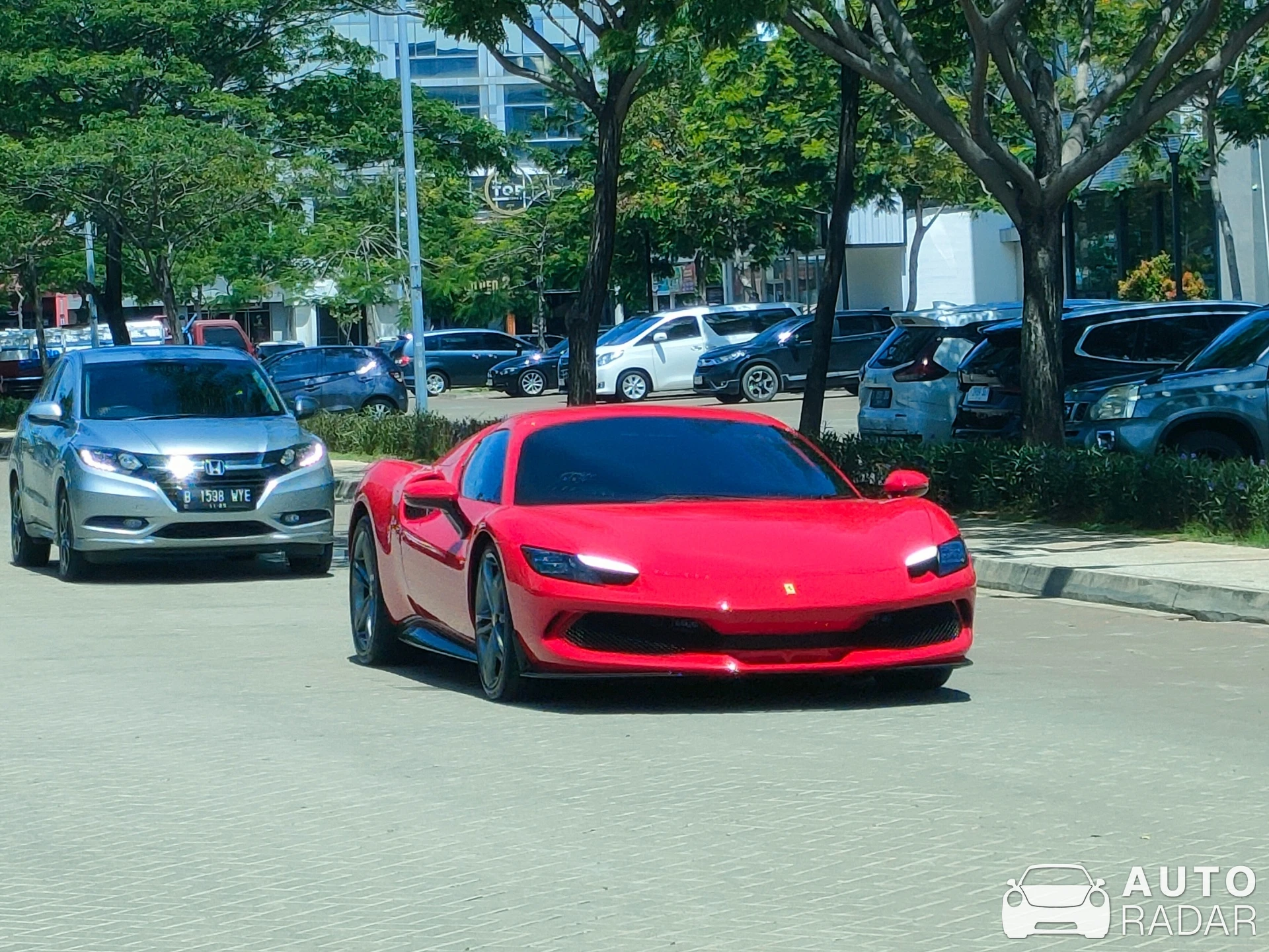 Ferrari 296 GTB spotted in Jakarta Utara, Indonesia