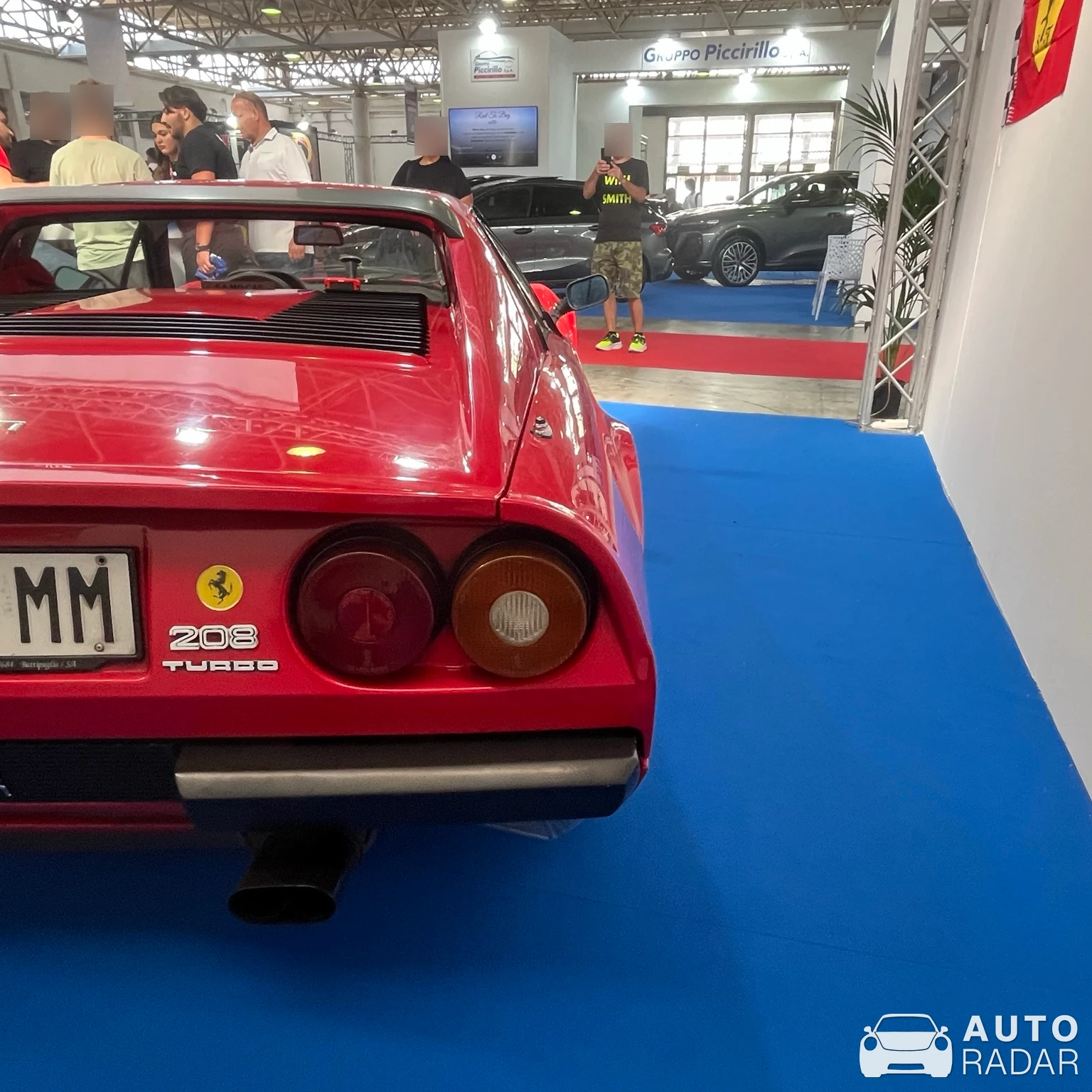 Ferrari 208 GTB Turbo spotted in Napoli