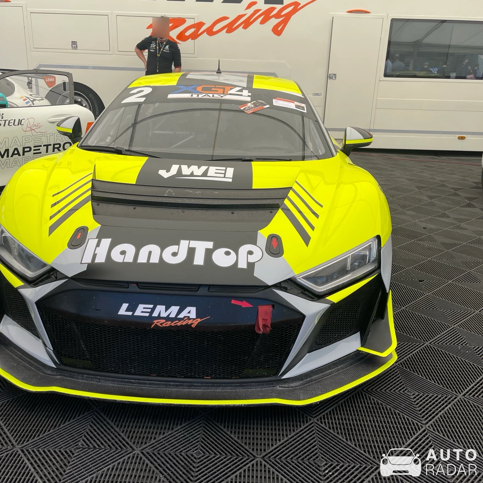 Audi R8 LMS GT4 spotted