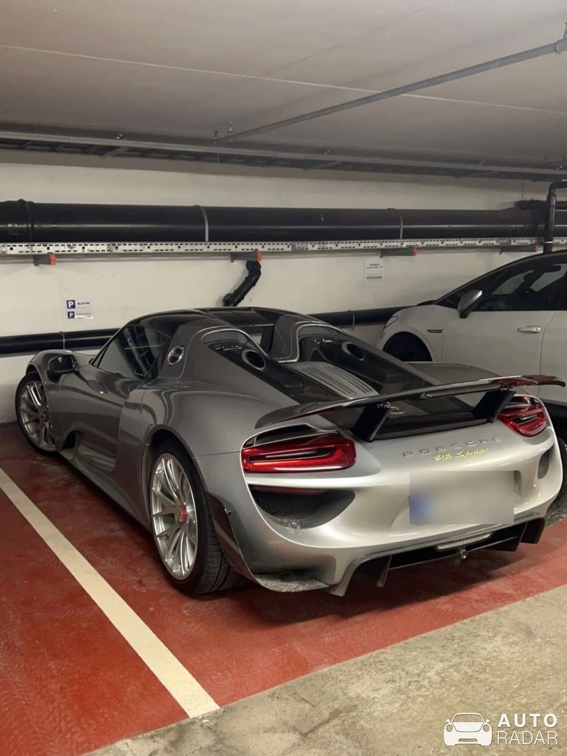 Porsche 918 Spyder spotted in Stavanger, Norge