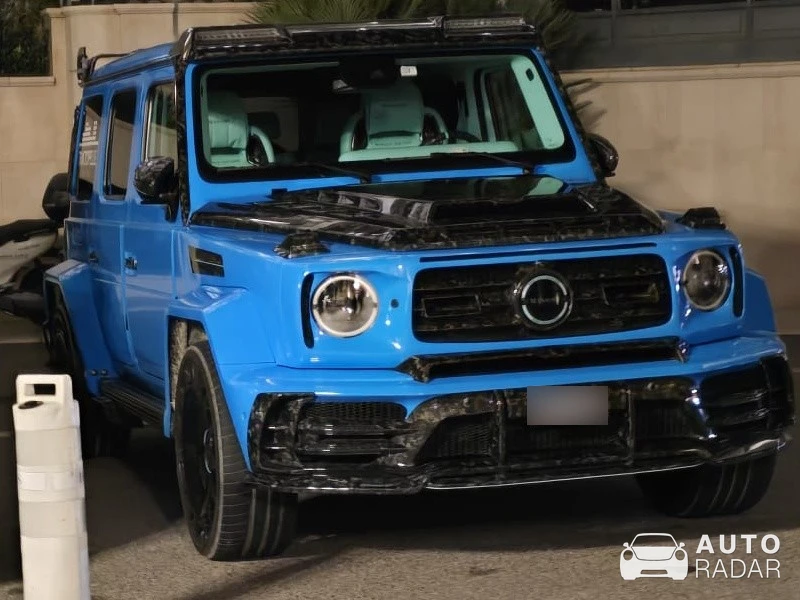 Mercedes-AMG G 63 W463 2018 Mansory x Philipp Plein Star Trooper spotted in Monaco