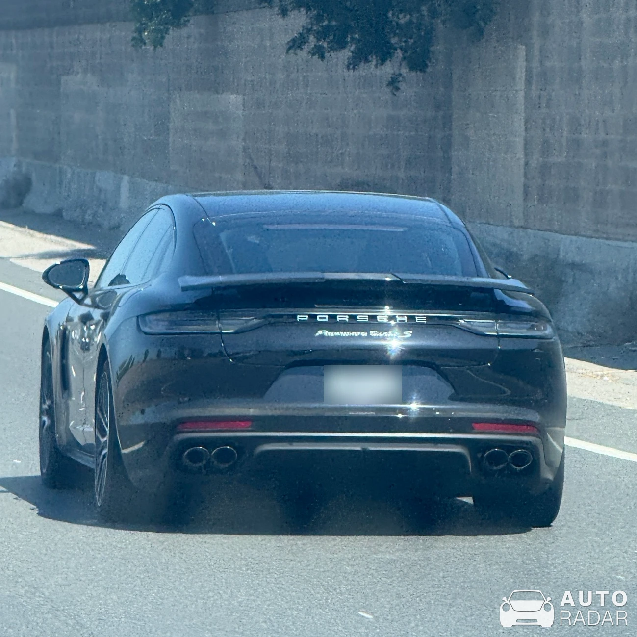 Porsche Panamera Turbo S E-Hybrid spotted in Los Angeles