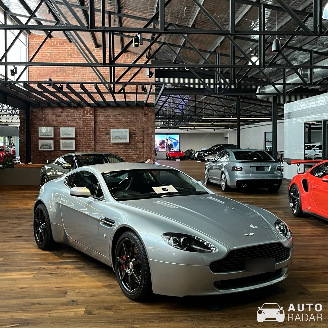 Aston Martin V8 Vantage spotted in Richmond, Australia