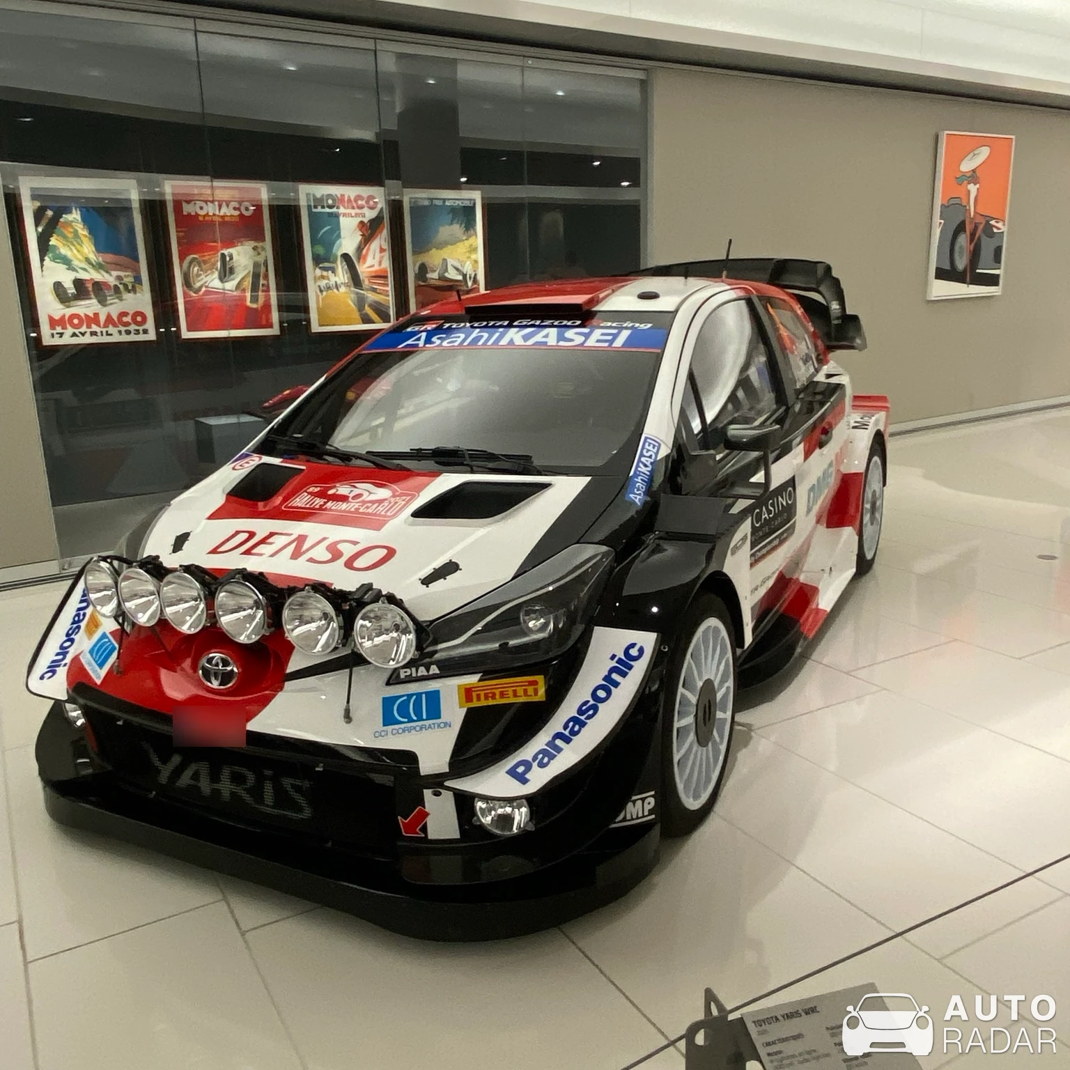 Toyota Yaris WRC spotted in Mónaco