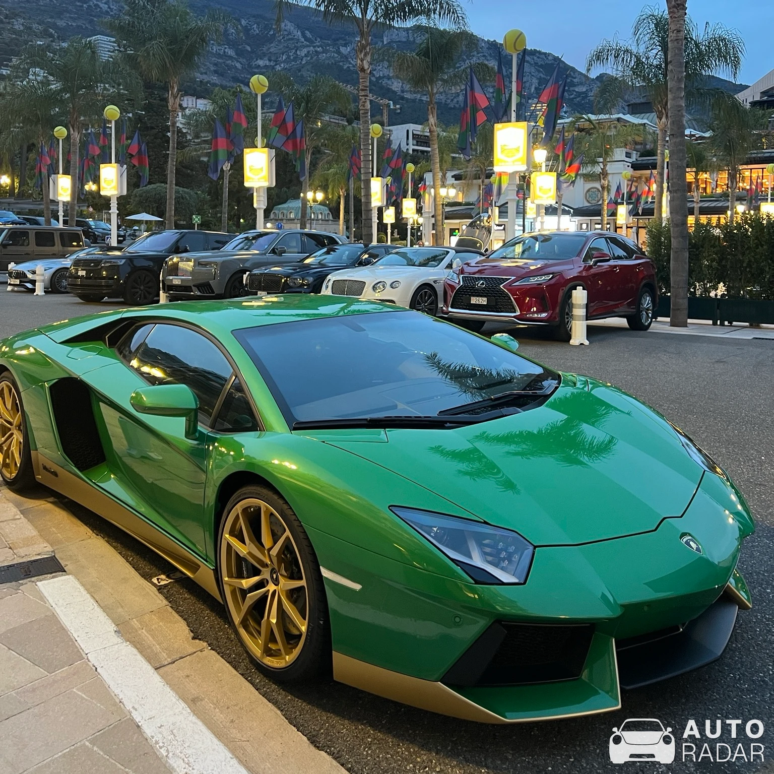 Lamborghini Aventador LP700-4 Miura Homage spotted in Monaco