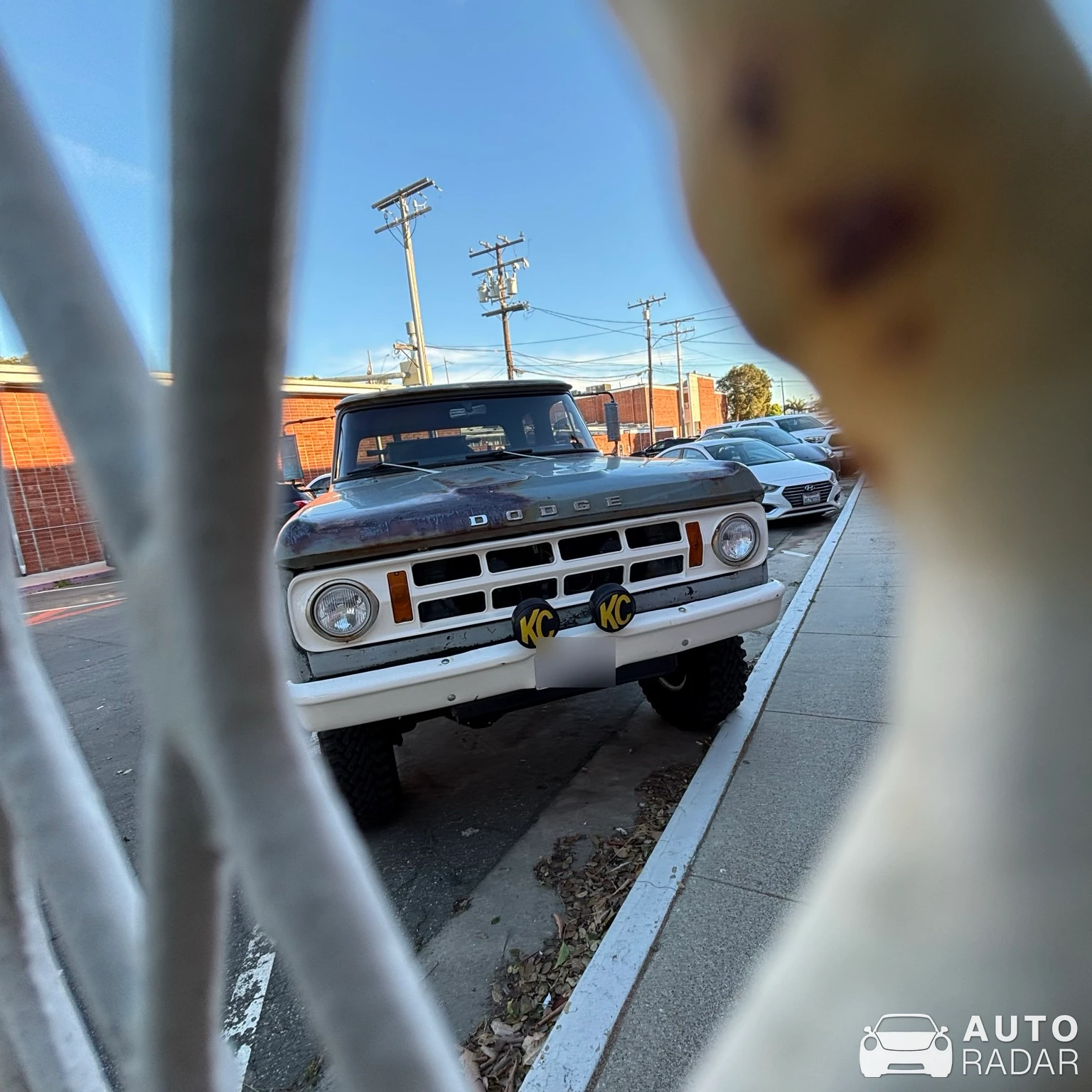 Dodge D100 Warlock spotted in Hermosa Beach