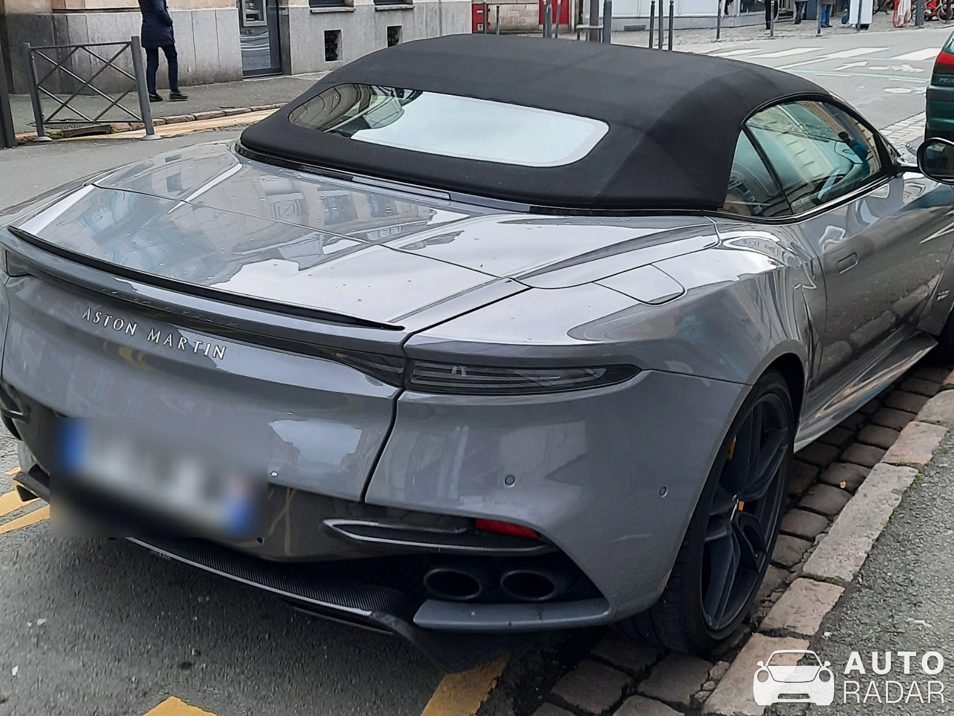 Aston Martin DBS Superleggera spotted in Bruges, Belgium