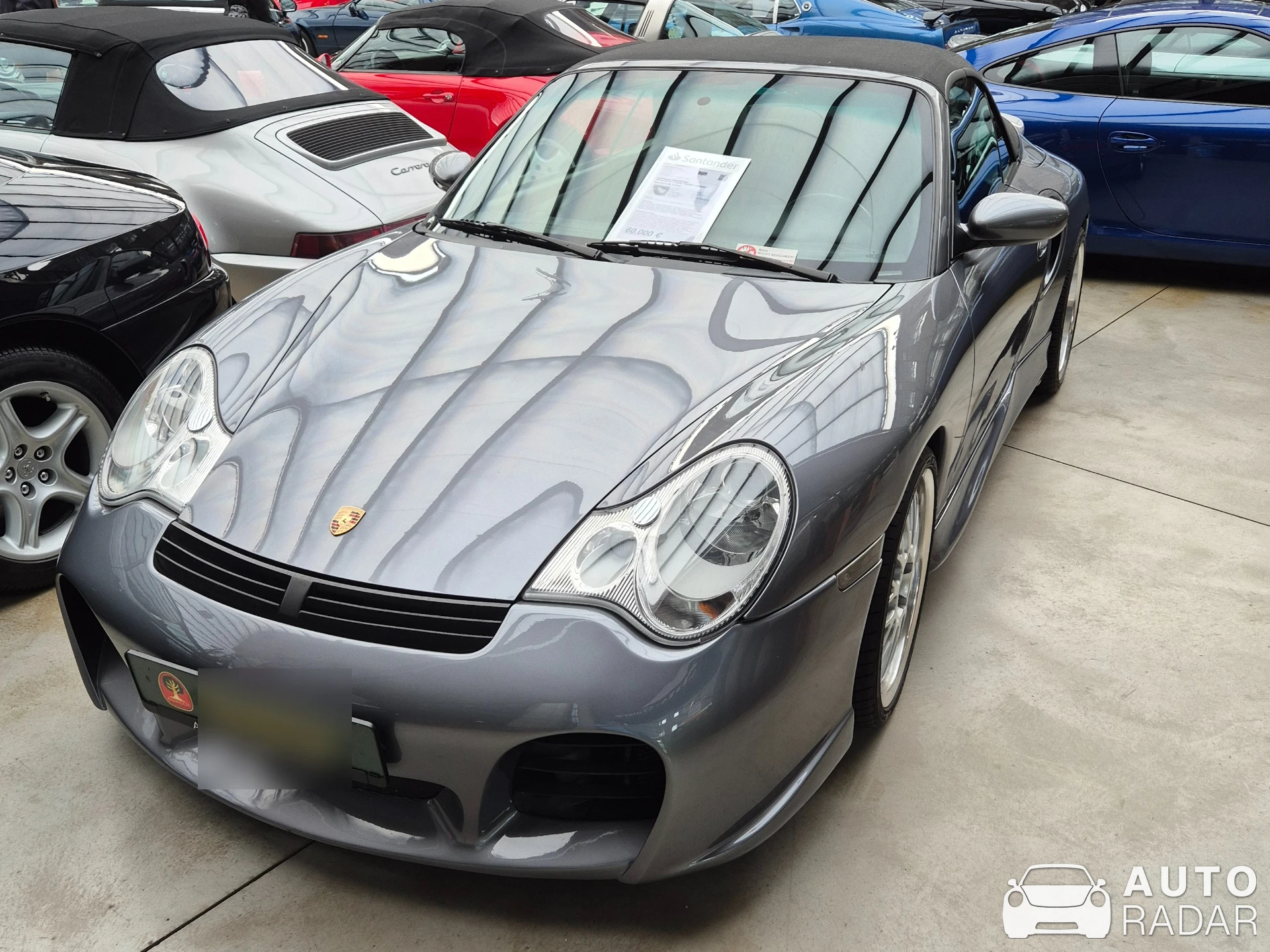 Porsche TechArt 996 GT Street spotted in Düsseldorf