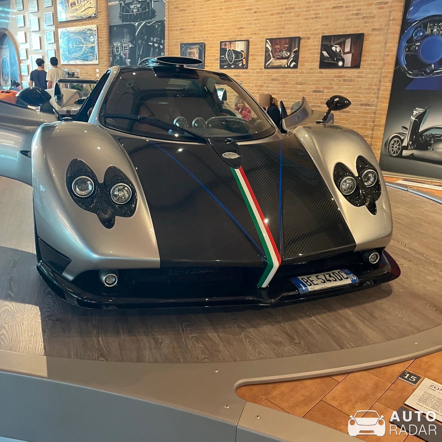 Pagani Zonda La Nonna spotted in Graziosa