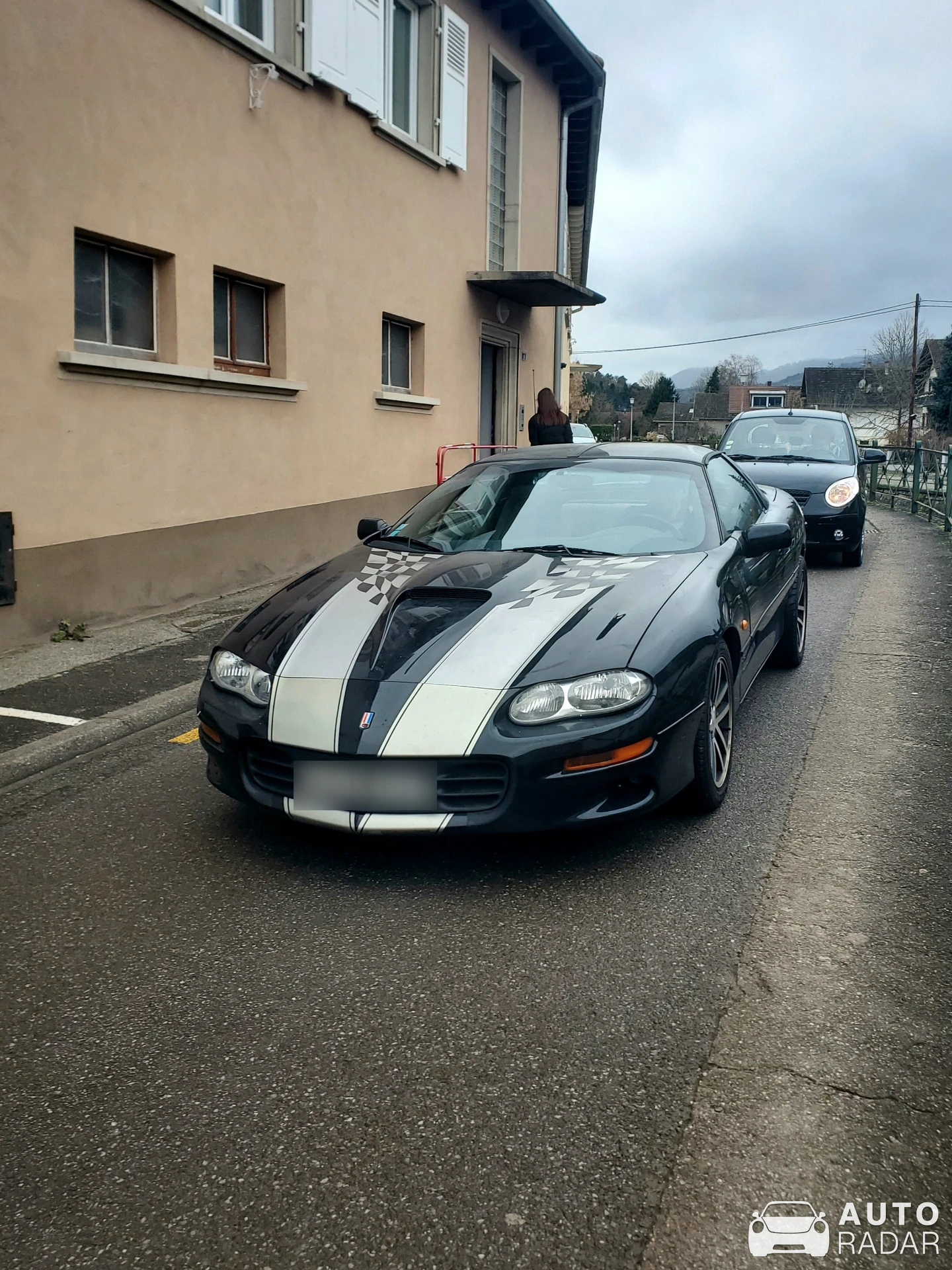 Chevrolet Camaro SS spotted in Villé, France
