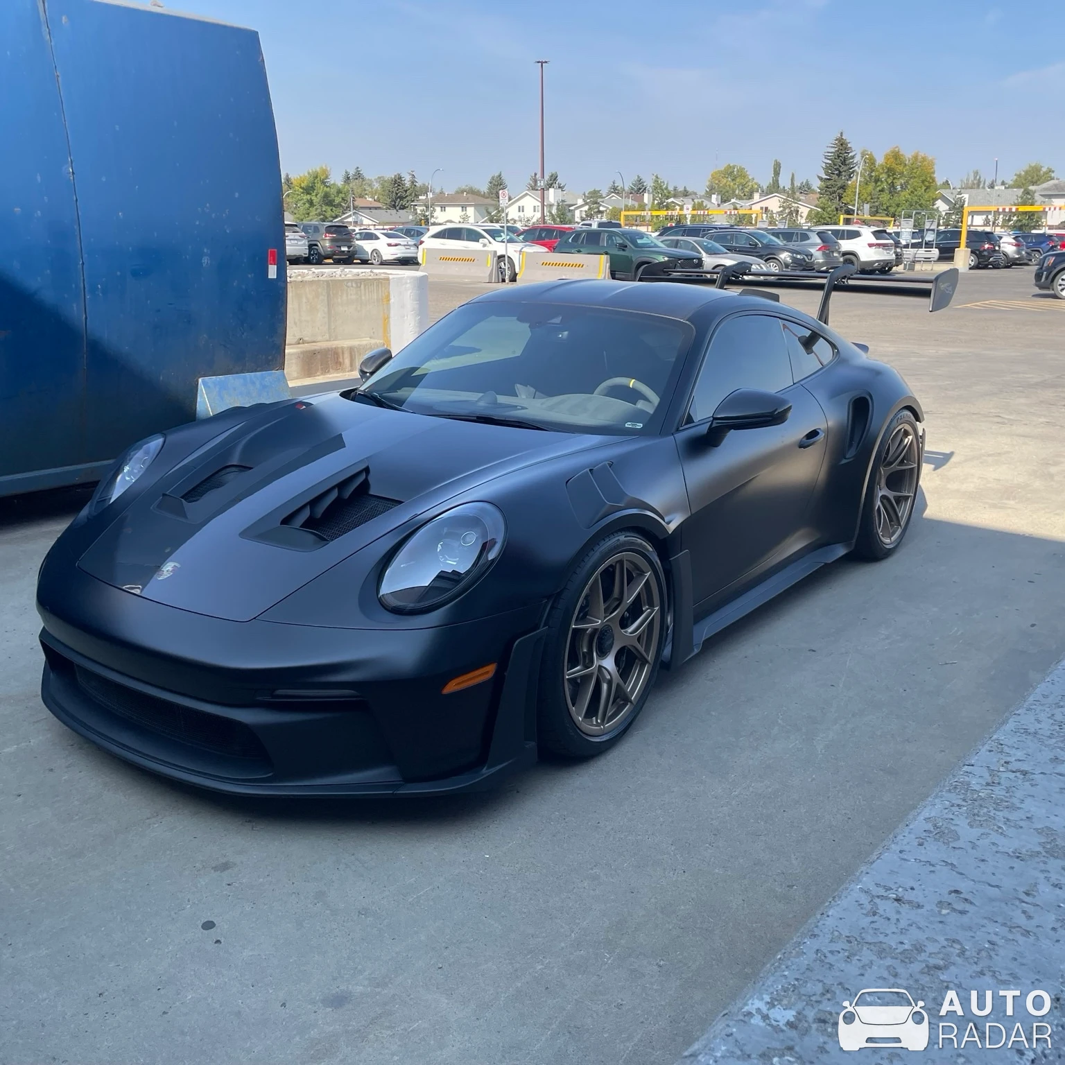 Porsche 992 GT3 RS MkI spotted in Edmonton