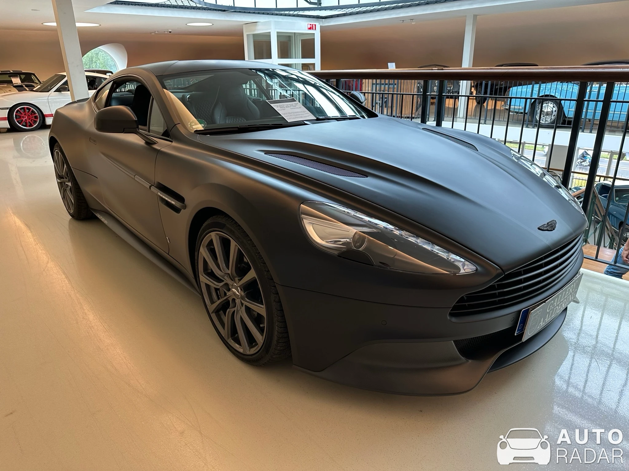 Aston Martin Vanquish 2013 One of Seven spotted in Brummen