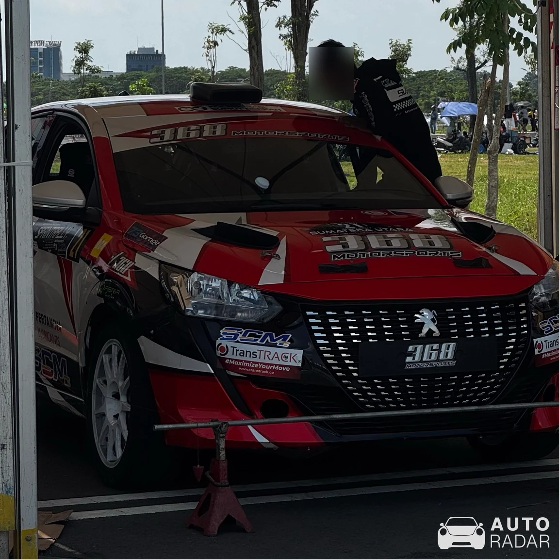 Peugeot 208 Rally4 spotted