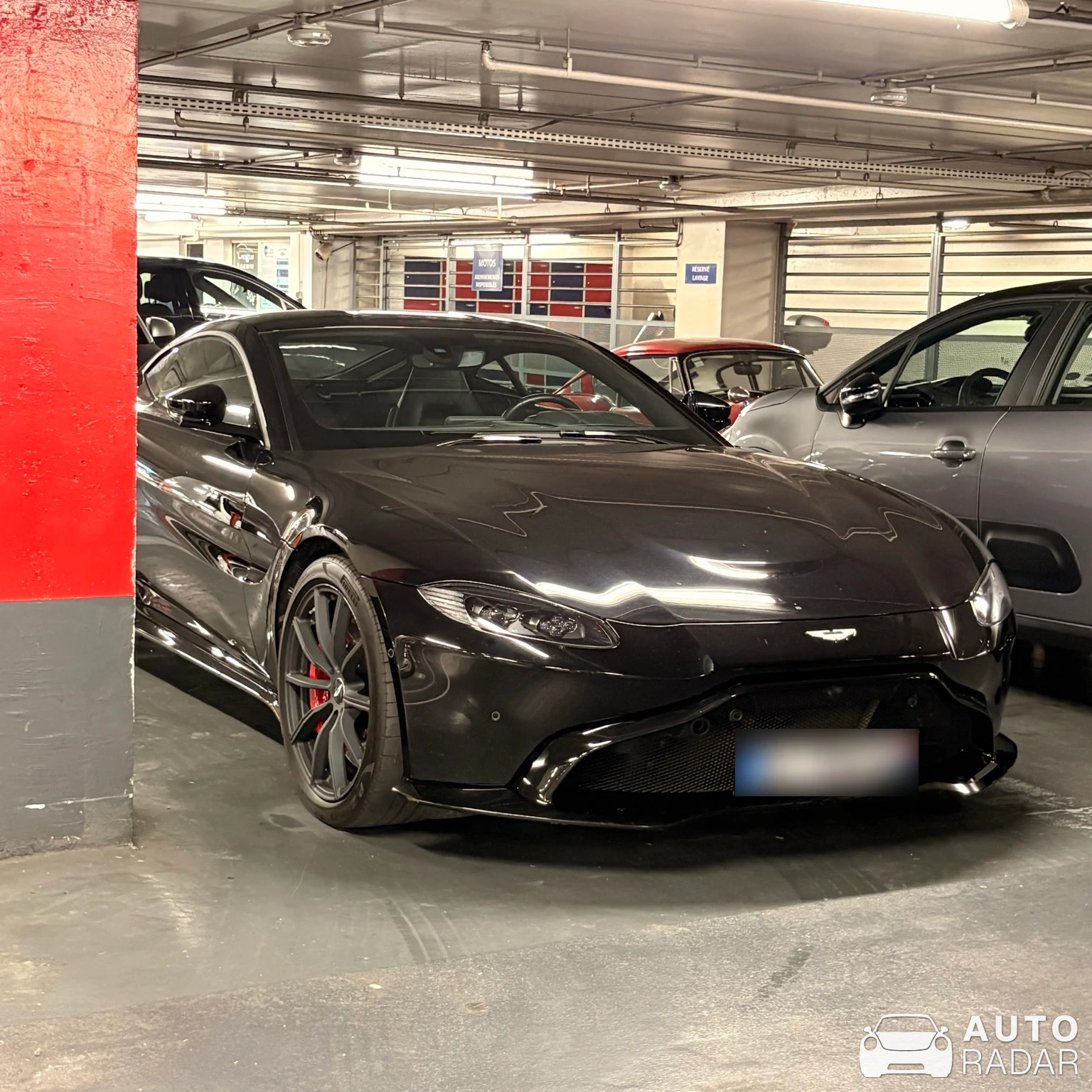 Aston Martin V8 Vantage spotted in Toulouse