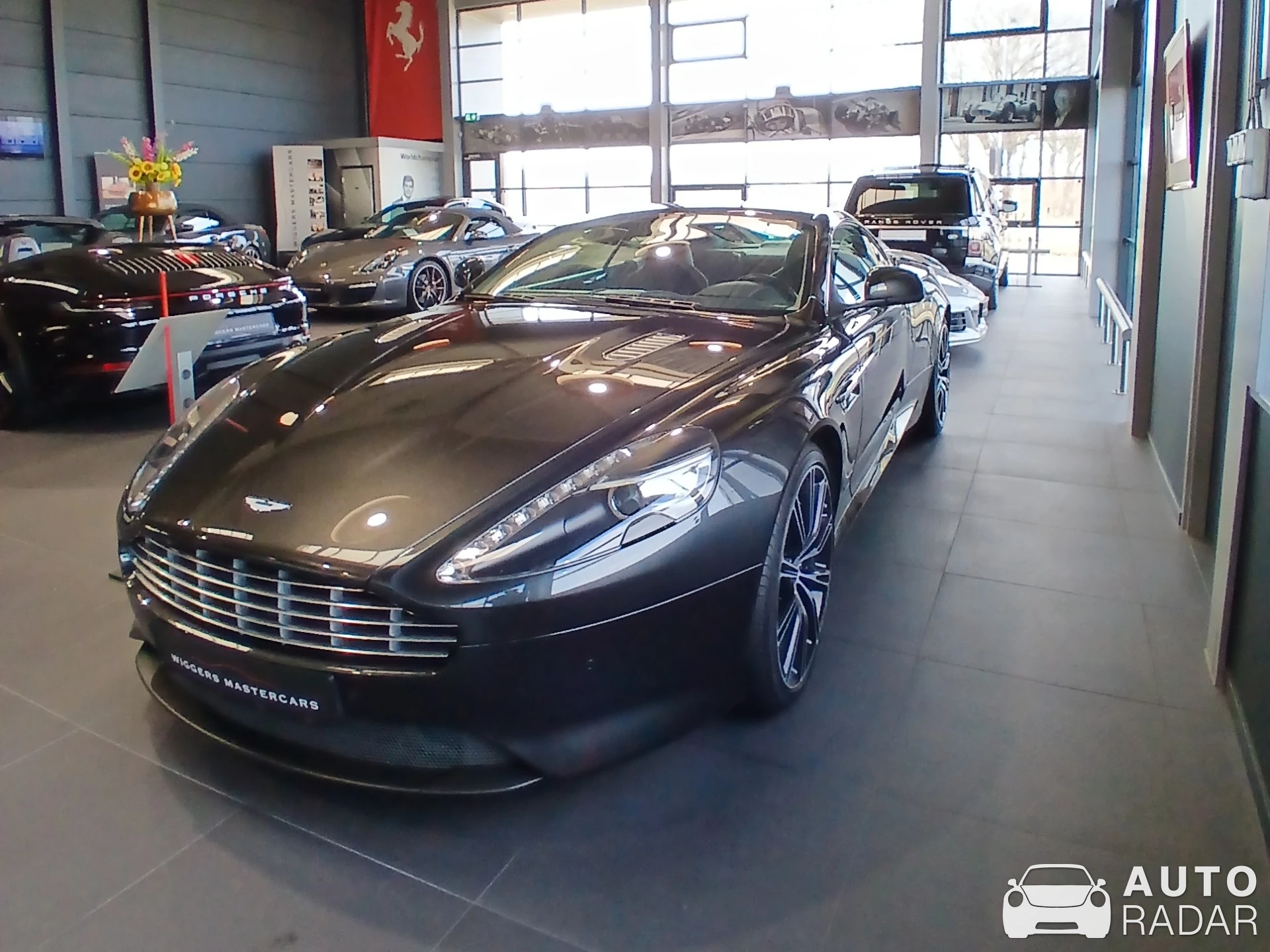 Aston Martin DB9 Volante spotted in Enschede, Netherlands