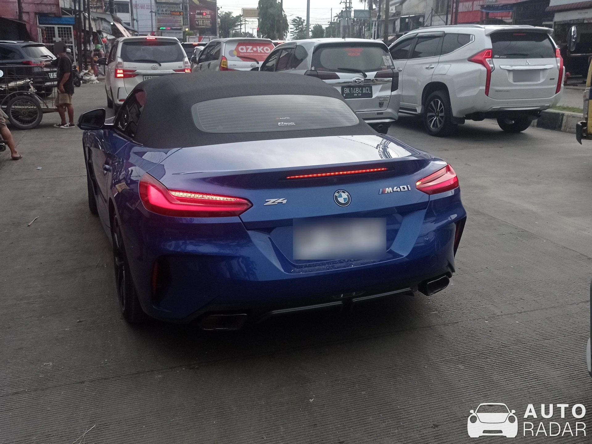 BMW Z4 G29 spotted in Kota Medan, Indonesia